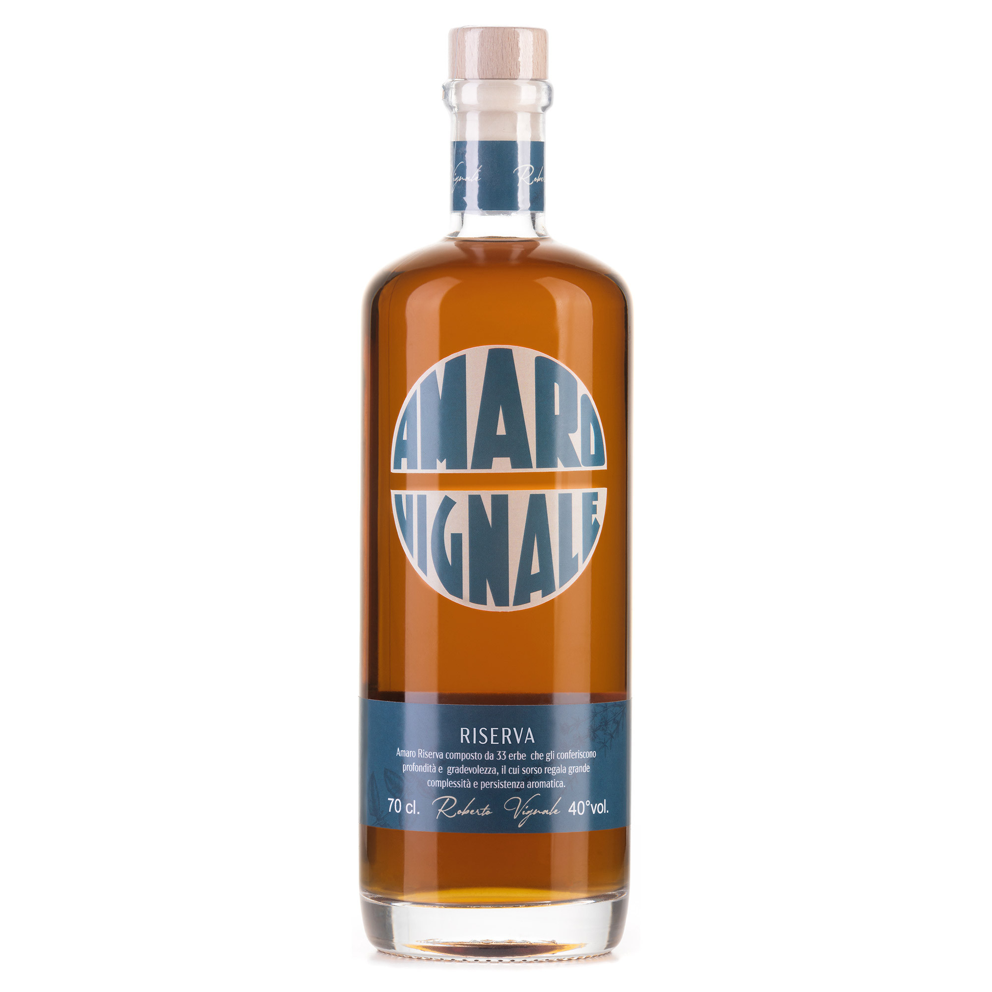 AMARO VIGNALE RISERVA 40° CL 70