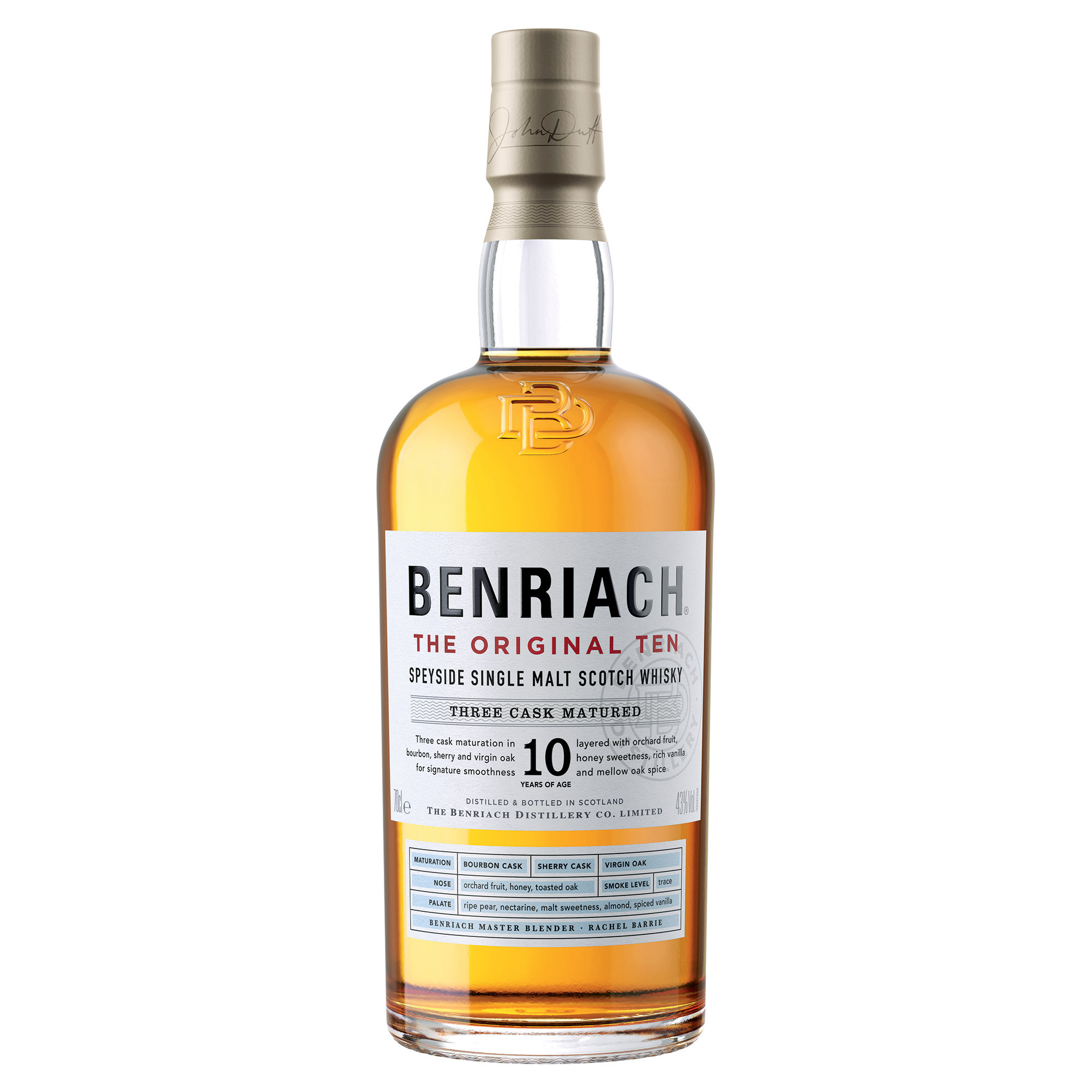BENRIACH 10 YO  43° cl 70