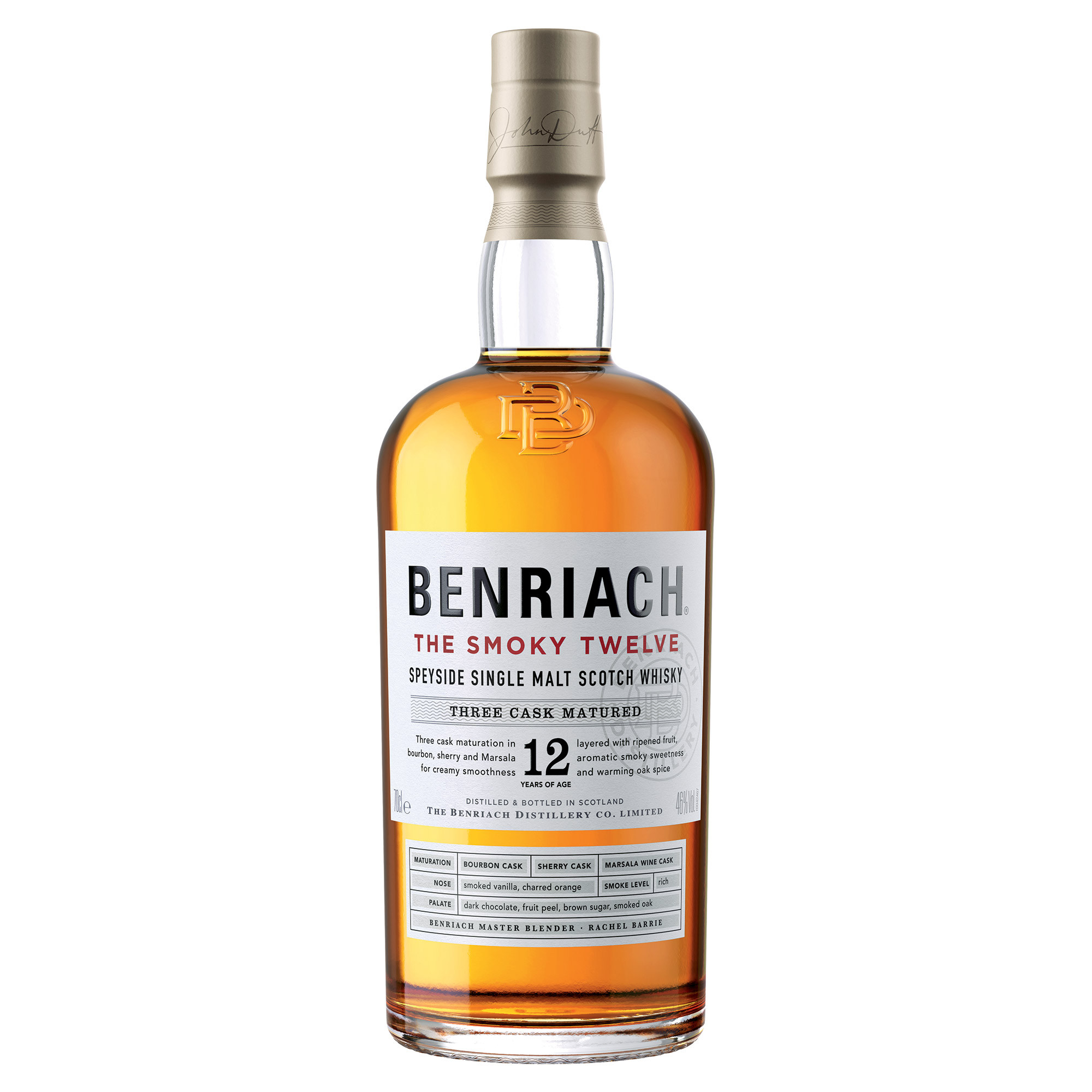 BENRIACH 12 YO SMOKY 46° cl 70