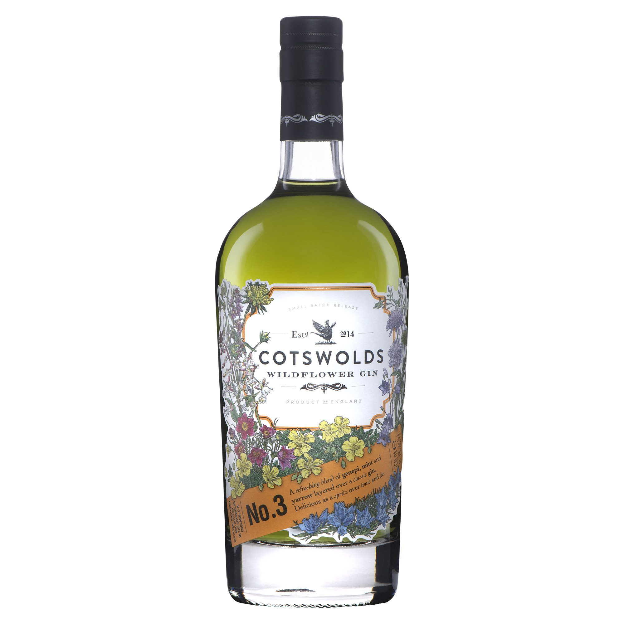 COTSWOLDS WILDFLOWER GIN N°3 41,7° cl 70