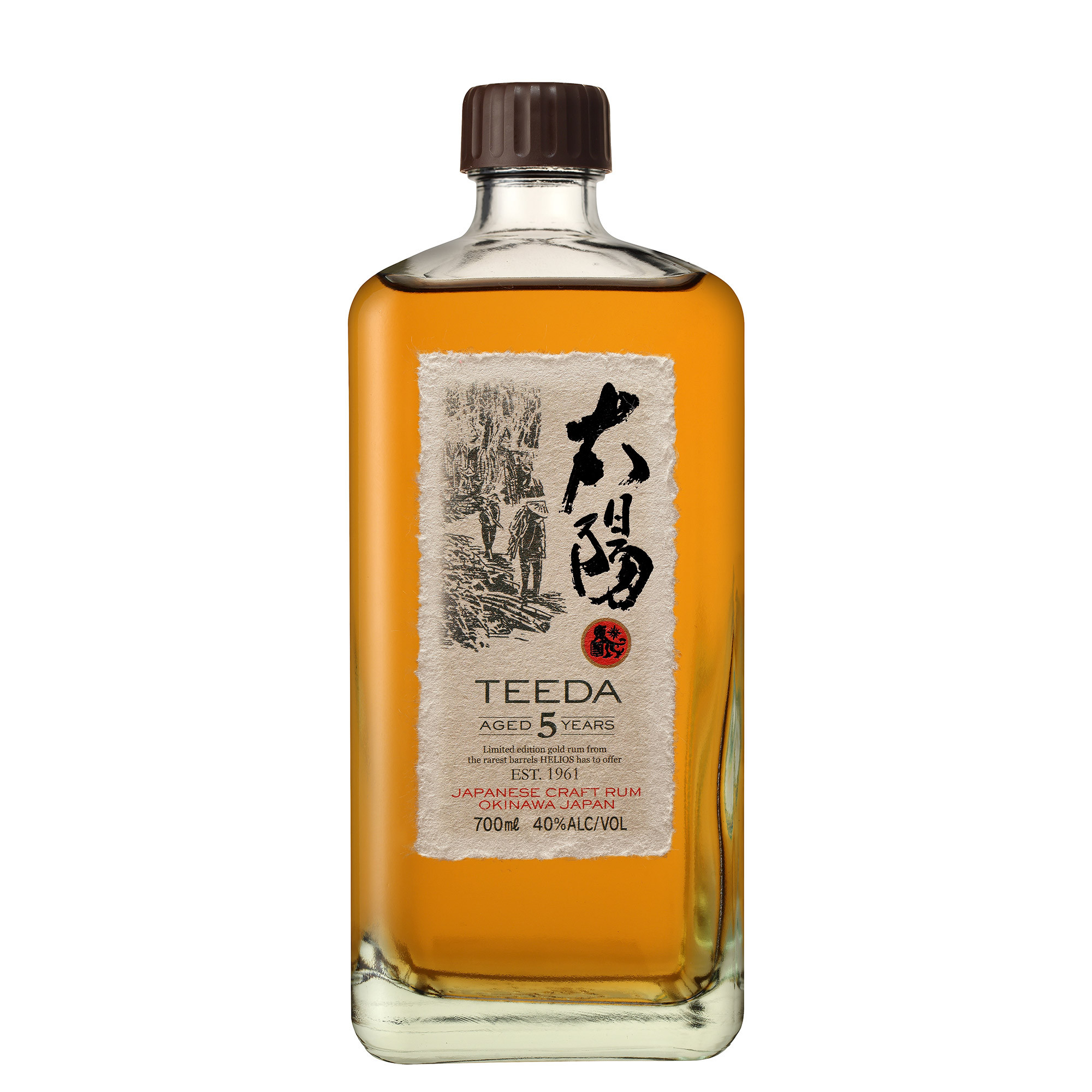 HELIOS TEEDA 5YO HOKAIDO JAPANESE RUM 40° CL 70