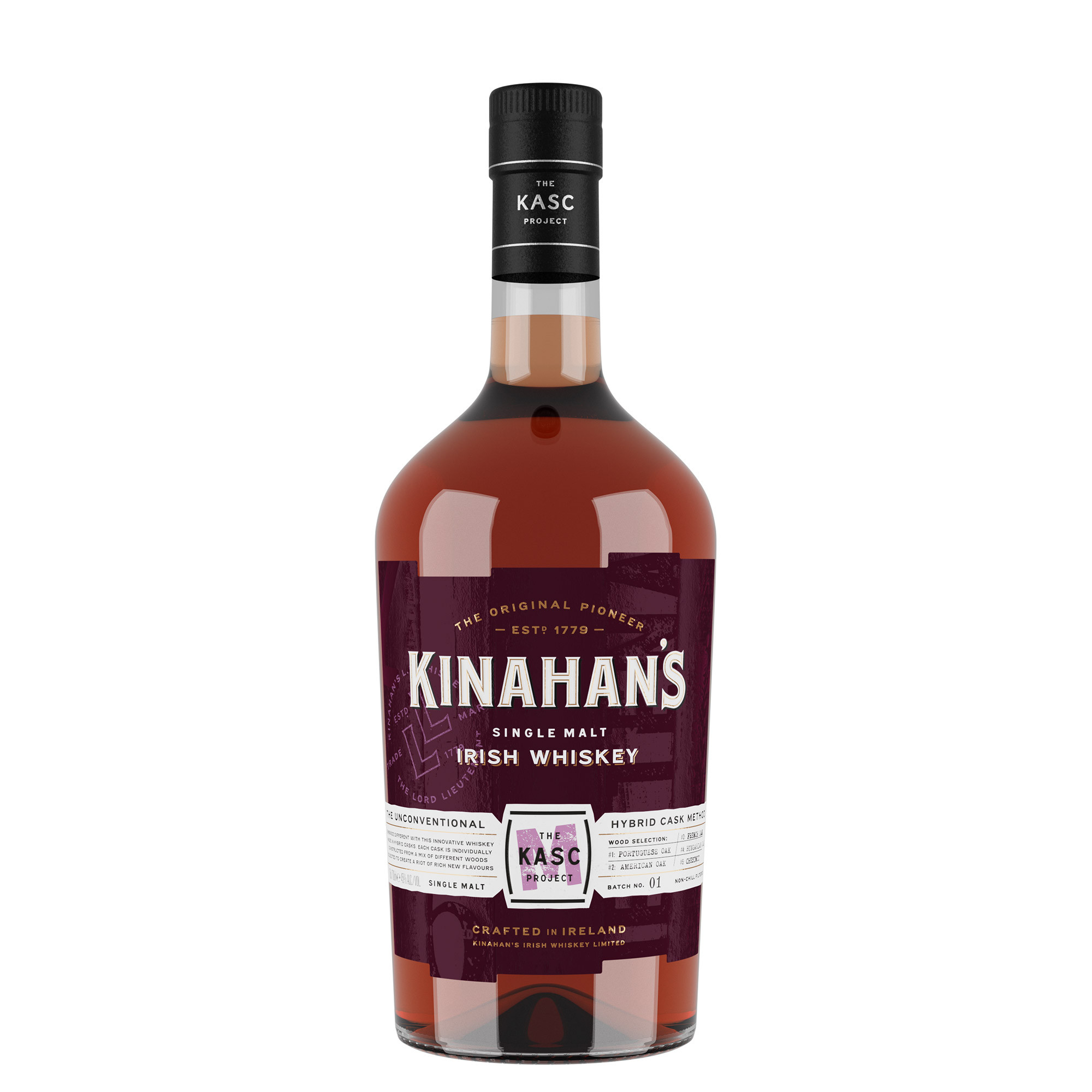 KINAHAN’S HERITAGE MALT 46° CL 70