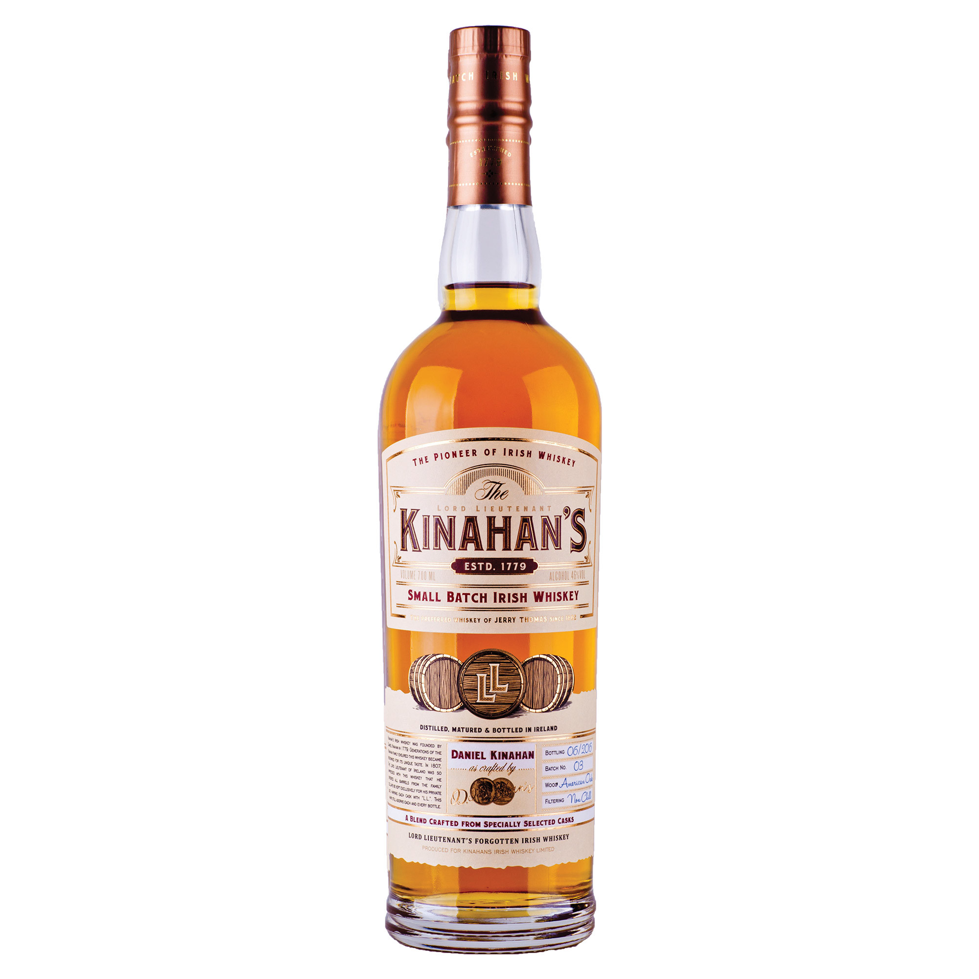 KINAHAN’S SMALL BATCH 46° 70 cl
