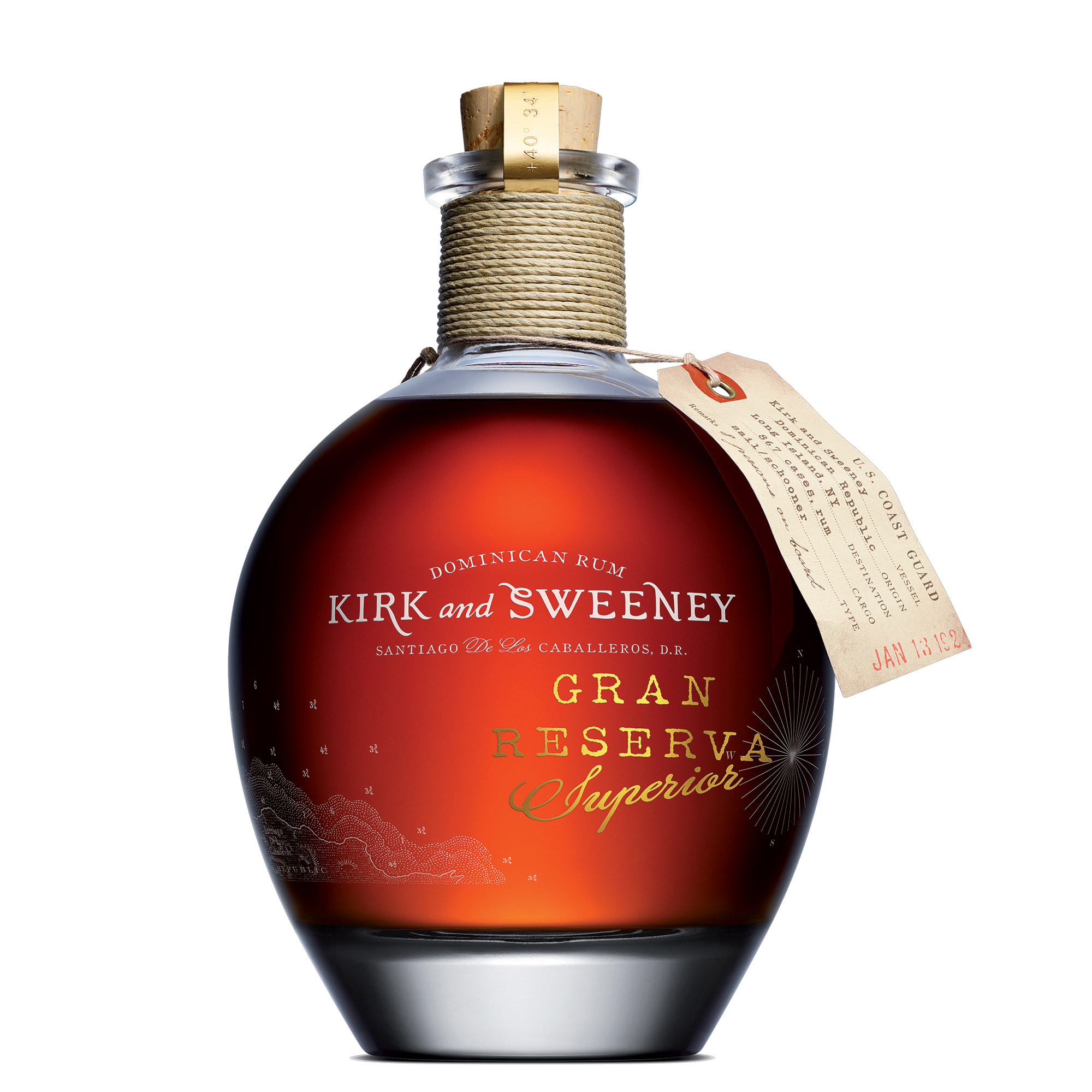 KIRK & SWEENEY GRAN RESERVA SUPERIOR 40° cl 70