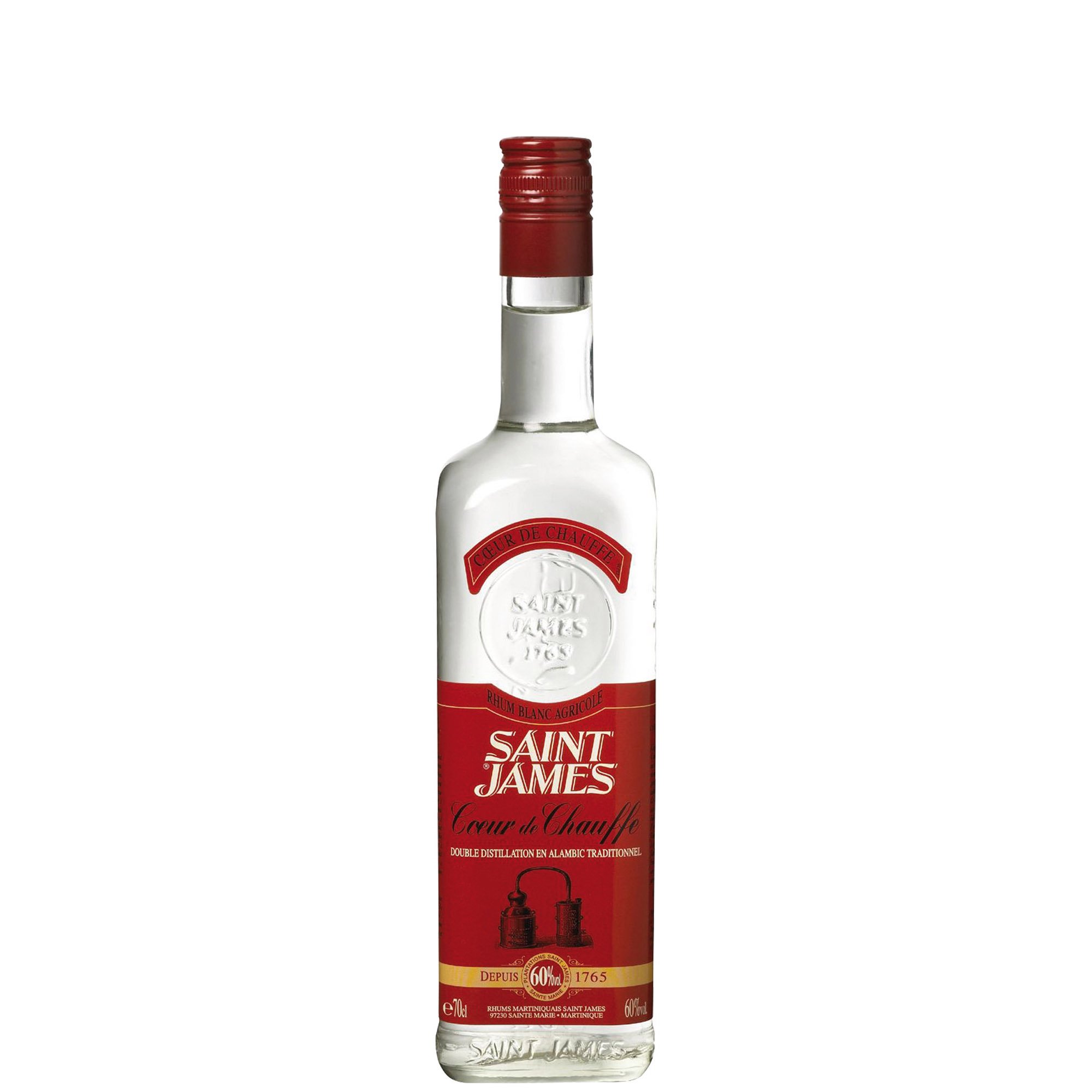 SAINT JAMES COEUR DE CHAUFFE BLANC 60° cl 70