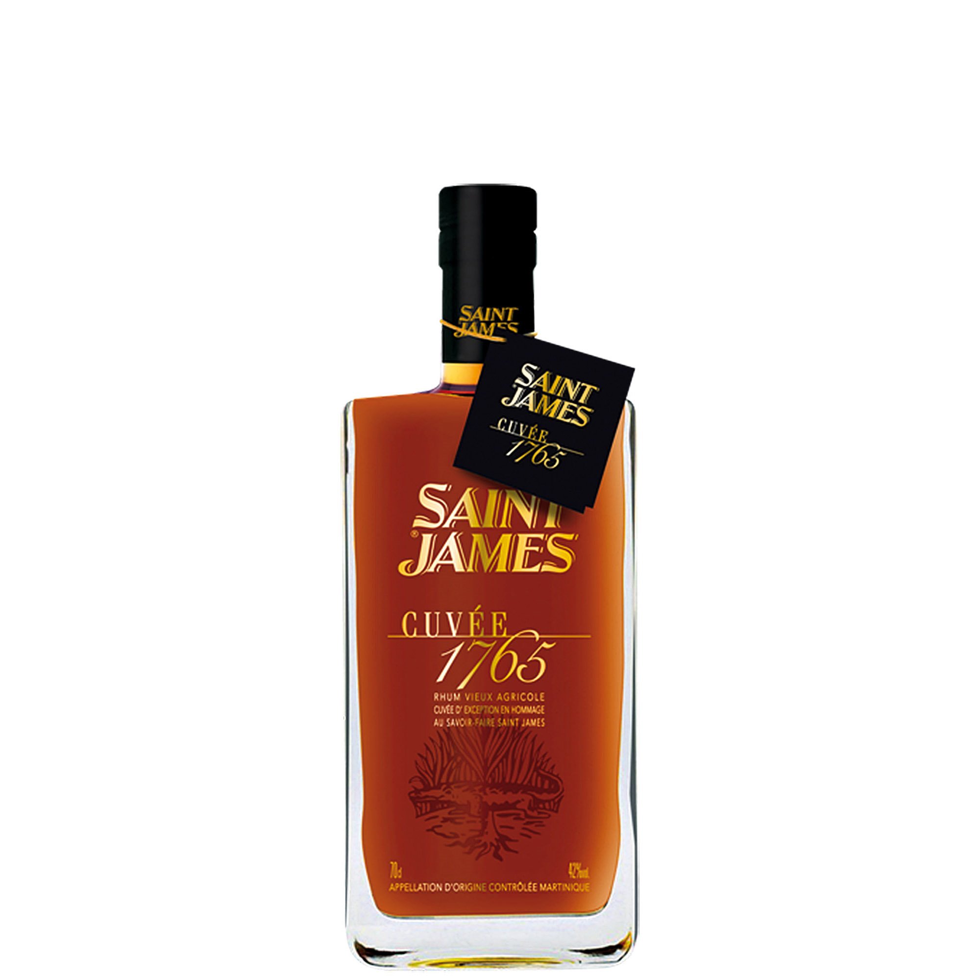 SAINT JAMES VIEUX 1765  42° cl 70 AST.