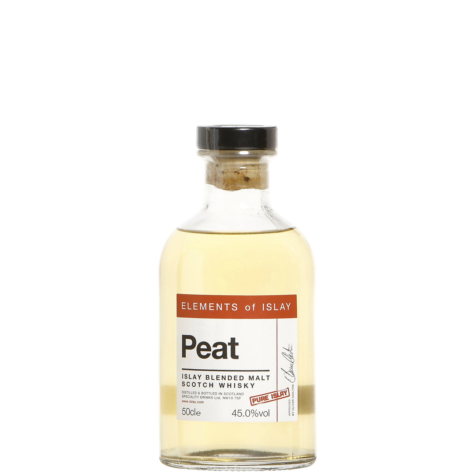 ELEMENTS OF ISLAY PEAT PURE ISLAY 45° CL 50