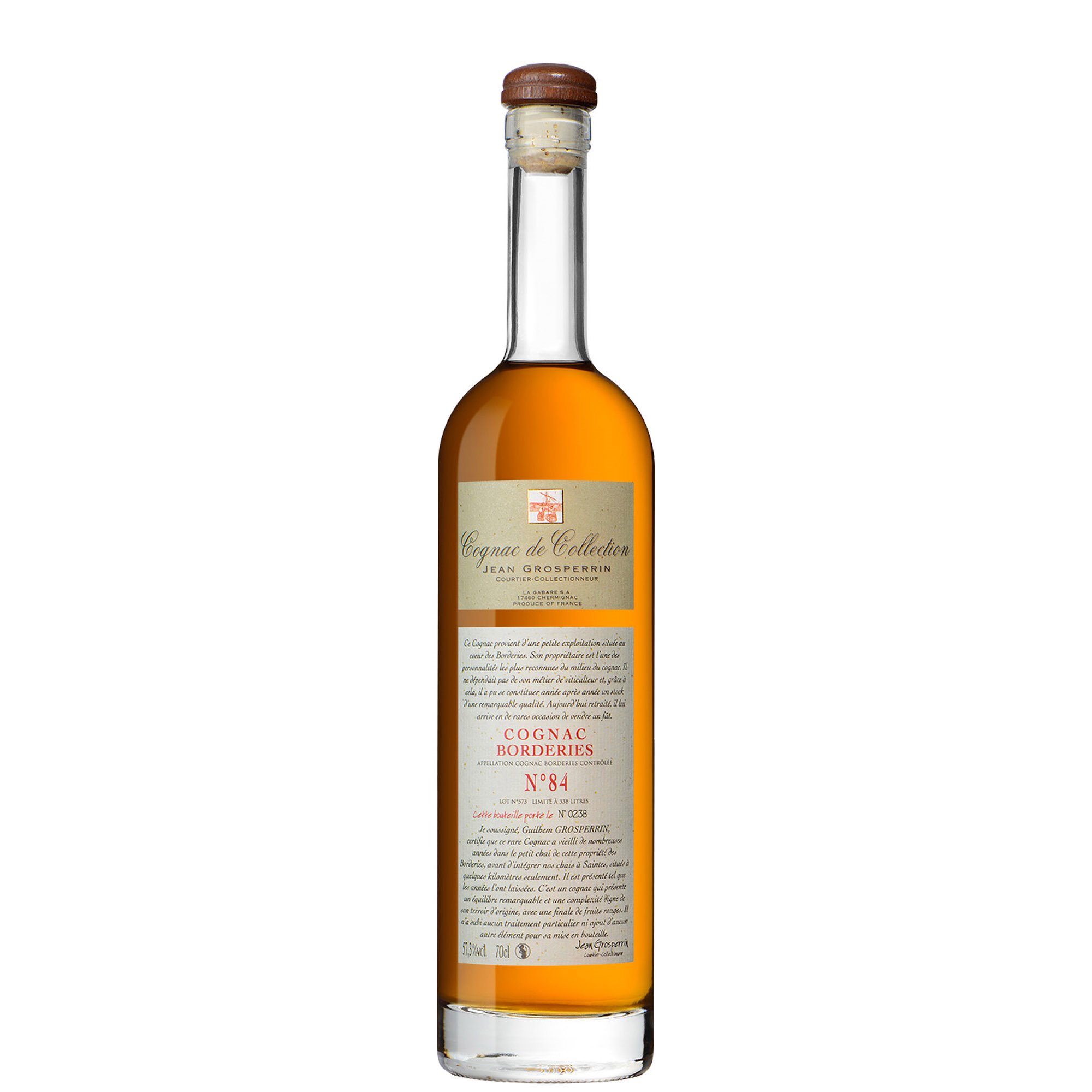 GROSPERRIN LOT N°84 BORDERIES 57,3 cl 70