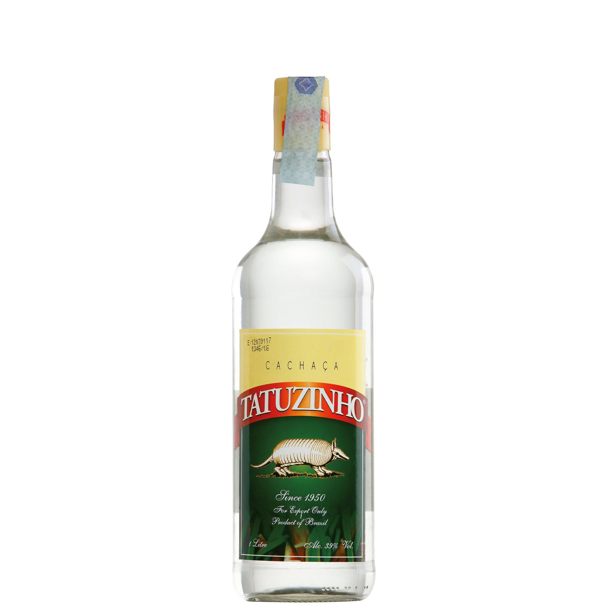 TATUZINHO CACHACA  39° cl 100 NEW 6 BT