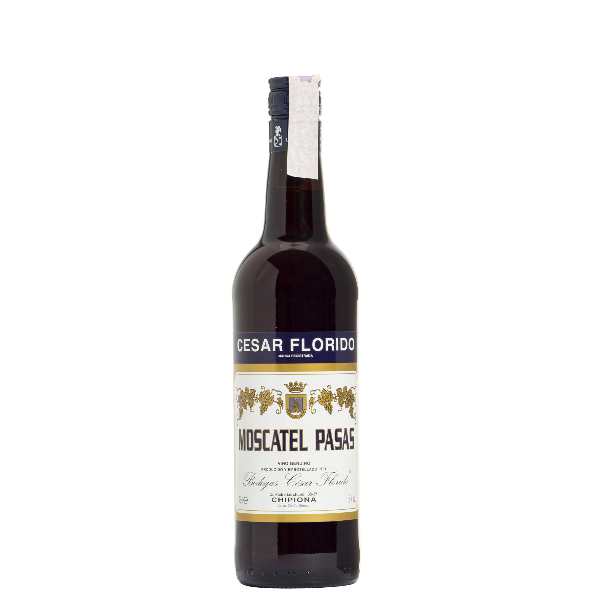 CESAR FLORIDO MOSCATEL PASAS 15&deg; cl 75