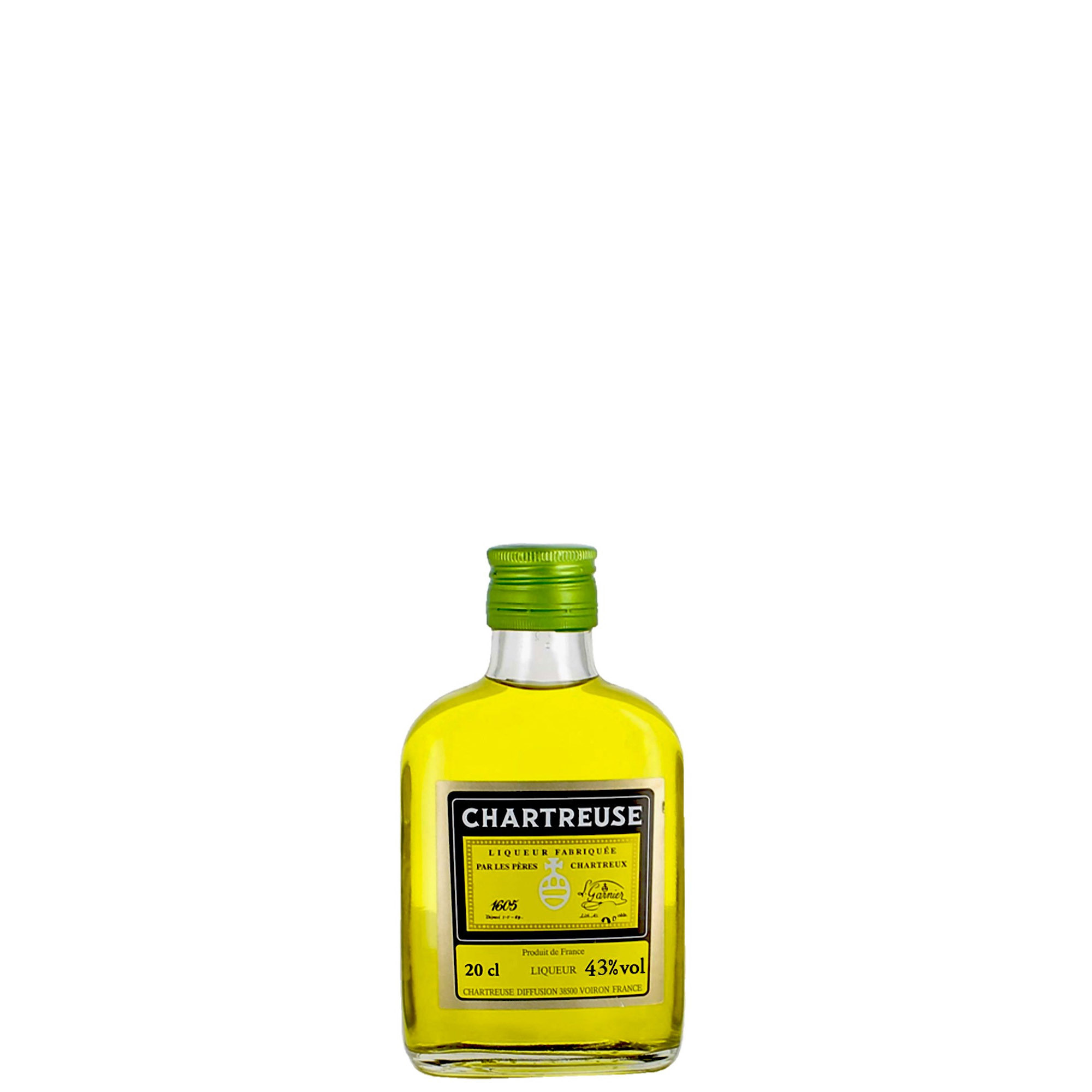 CHARTREUSE JAUNE 43° cl 20