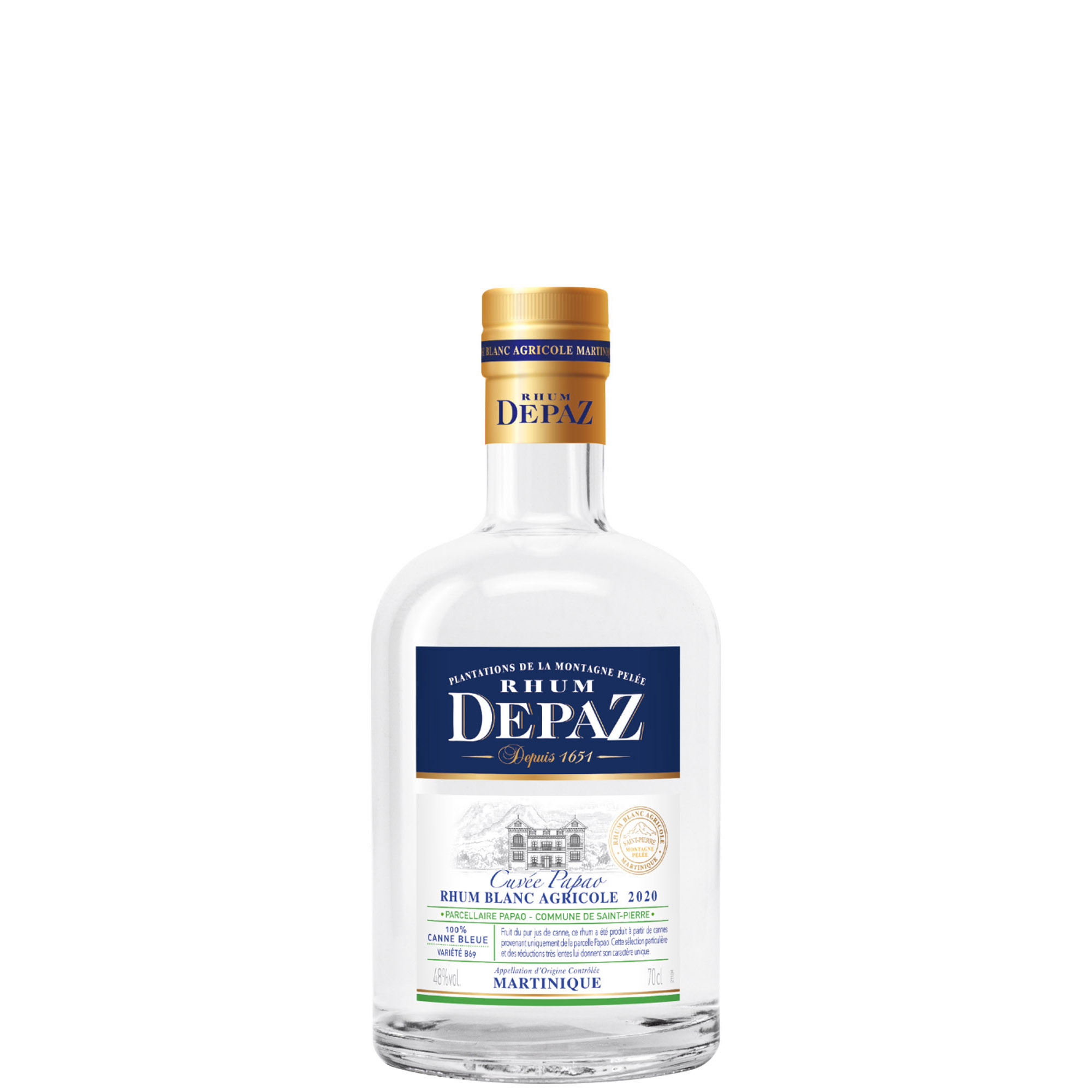 DEPAZ CUVEE PAPAO 2020 48&deg; CL 70