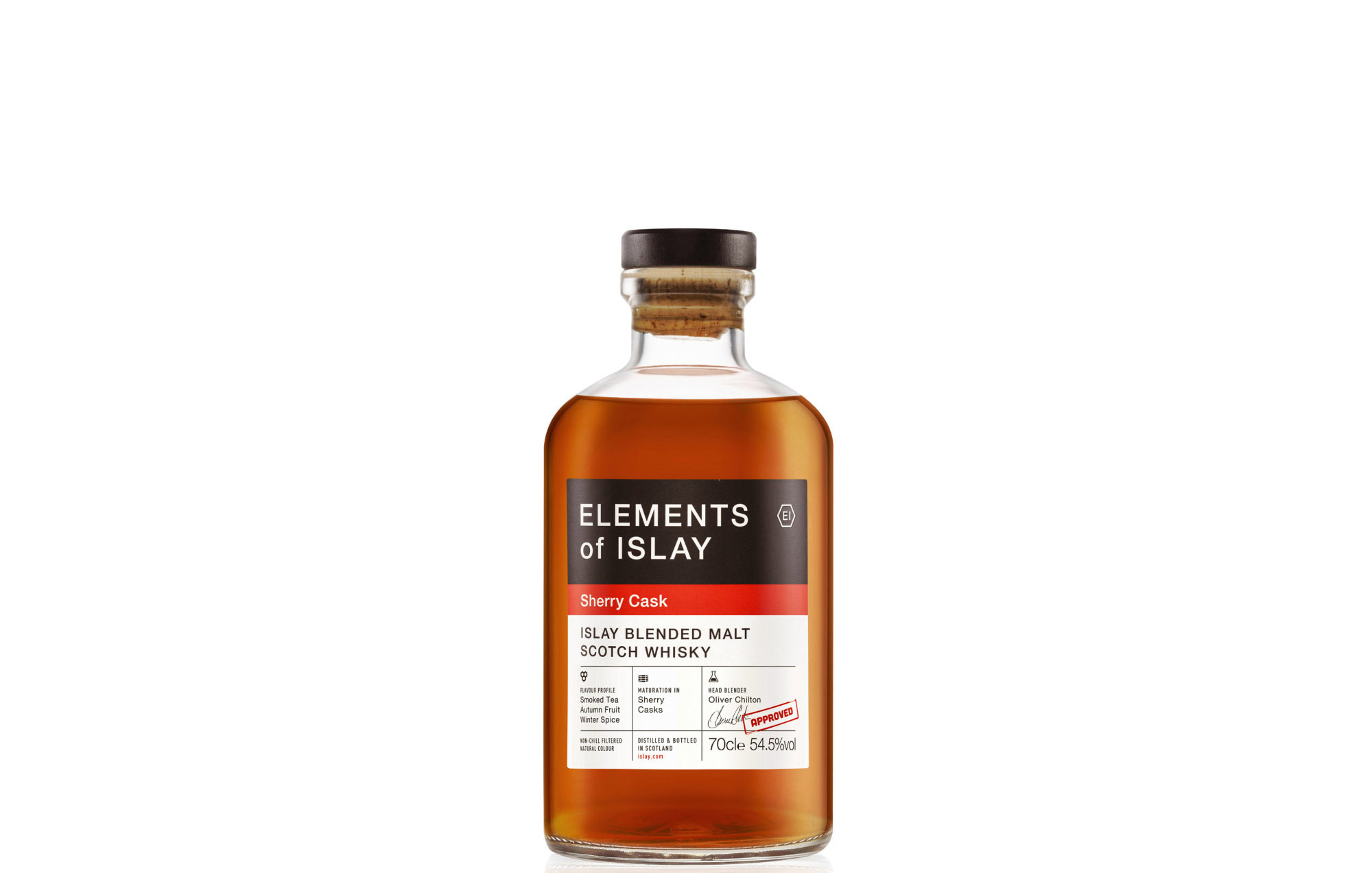 ELEMENTS OF ISLAY SHERRY CASK 54,4° CL 70