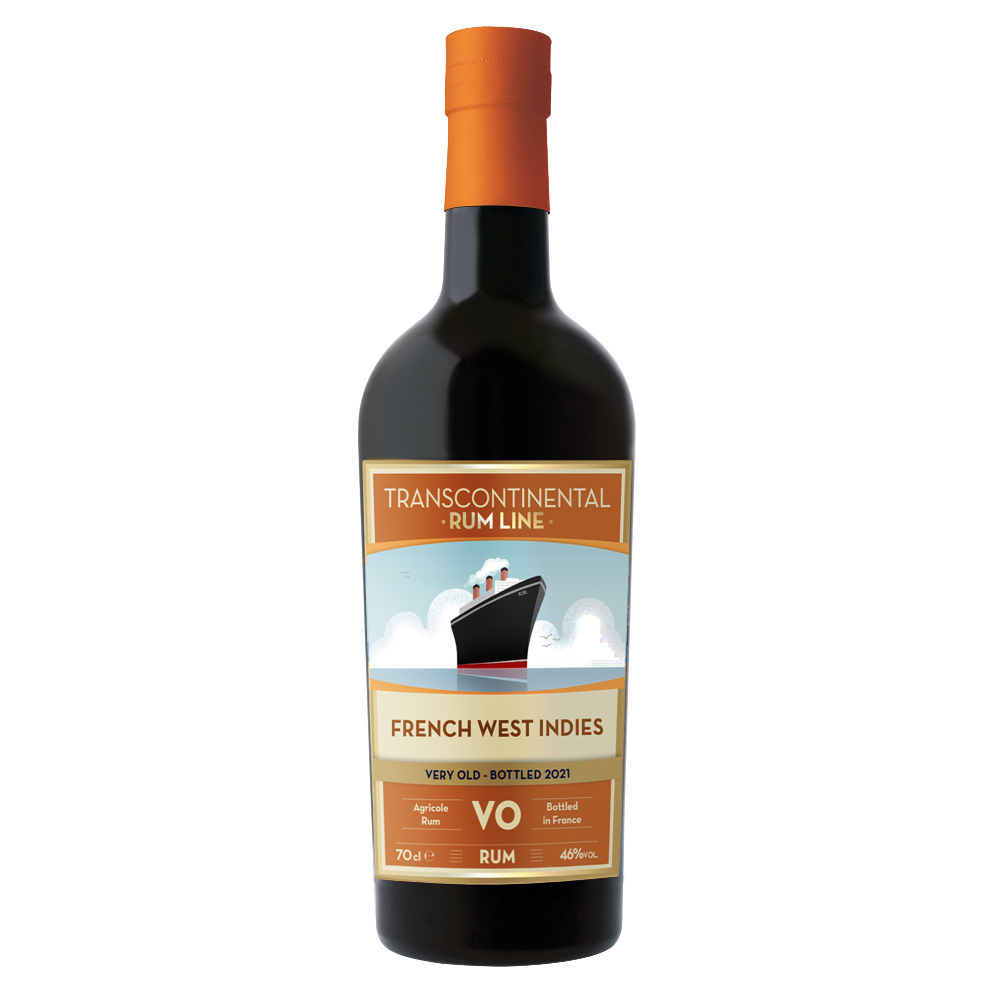 FRENCH WEST INDIES VIEUX AGRICOLE TCRL 46° CL 70