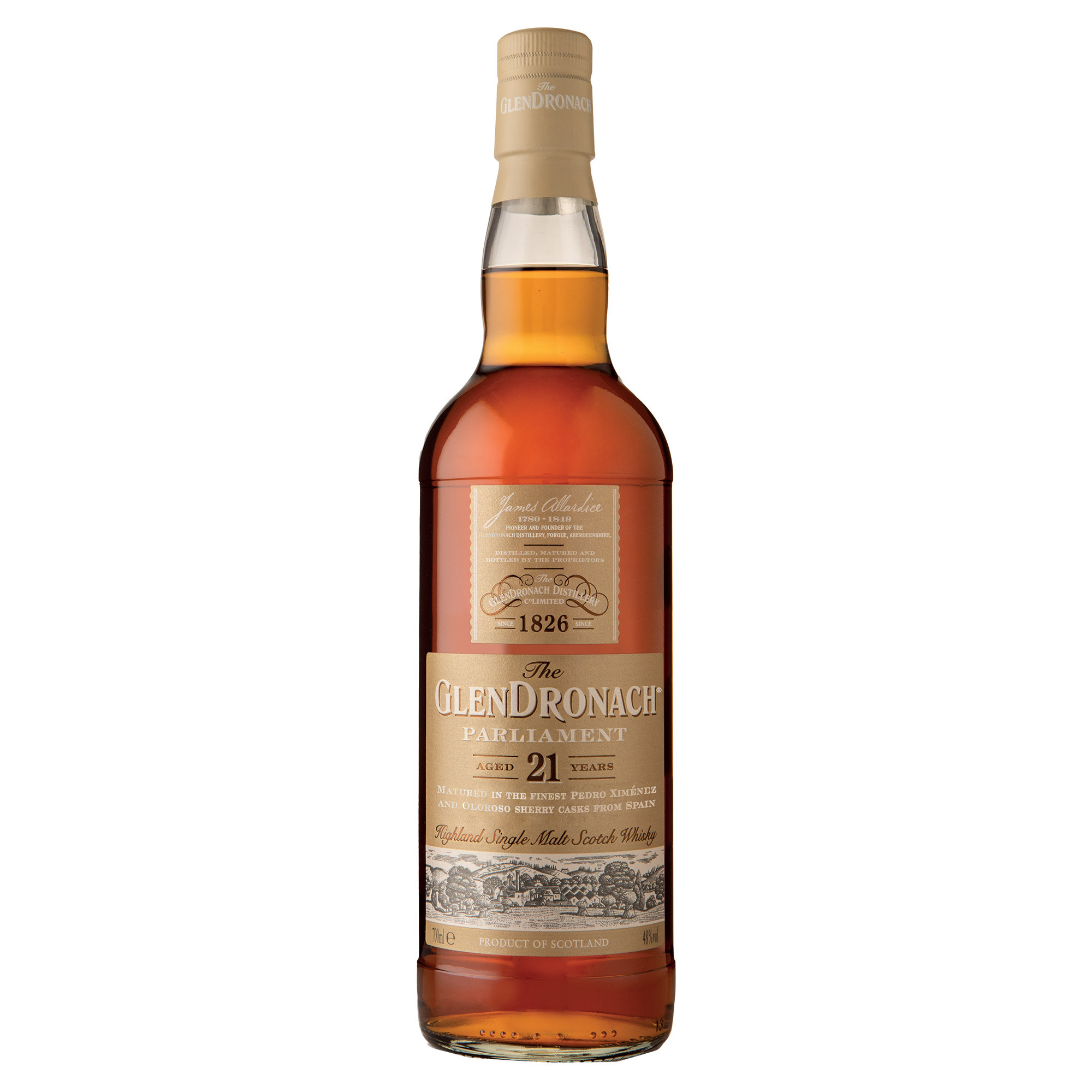 GLENDRONACH 21 YO PARLIAMENT 48° cl 70