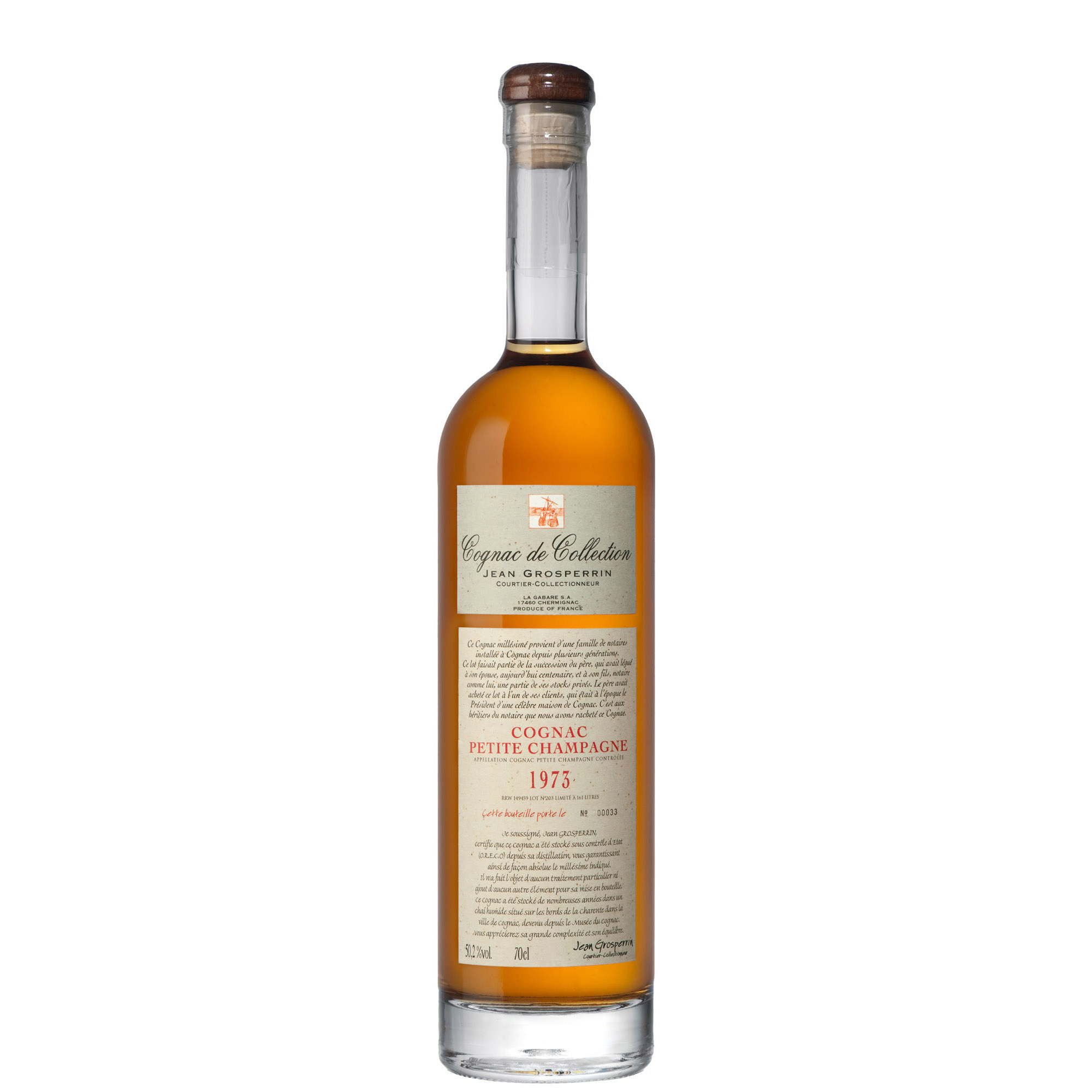 GROSPERRIN 1973 PETITE CHAMPAGNE 50,6° CL 70