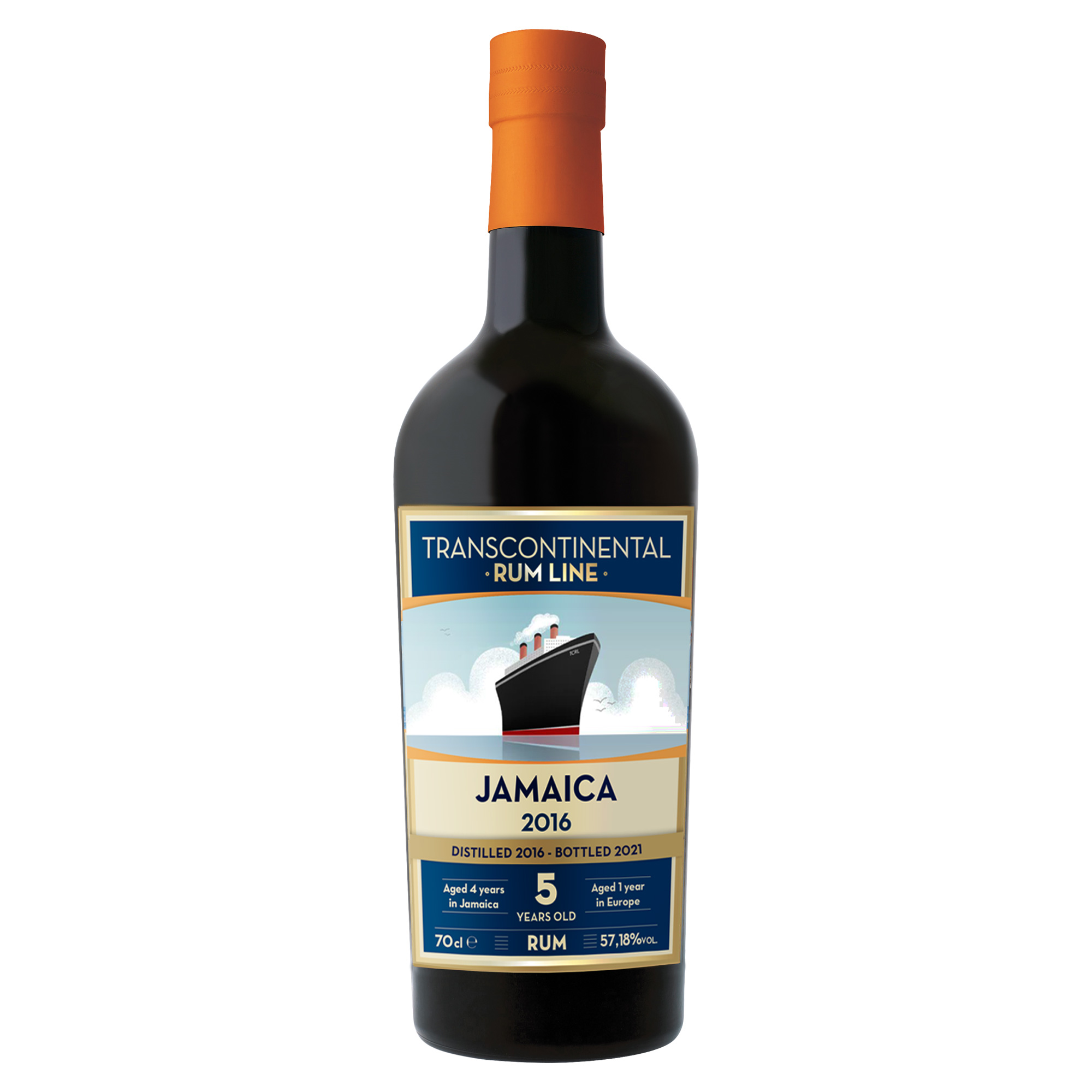 JAMAICA 5YO 2016 TCRL 57,18° CL 70