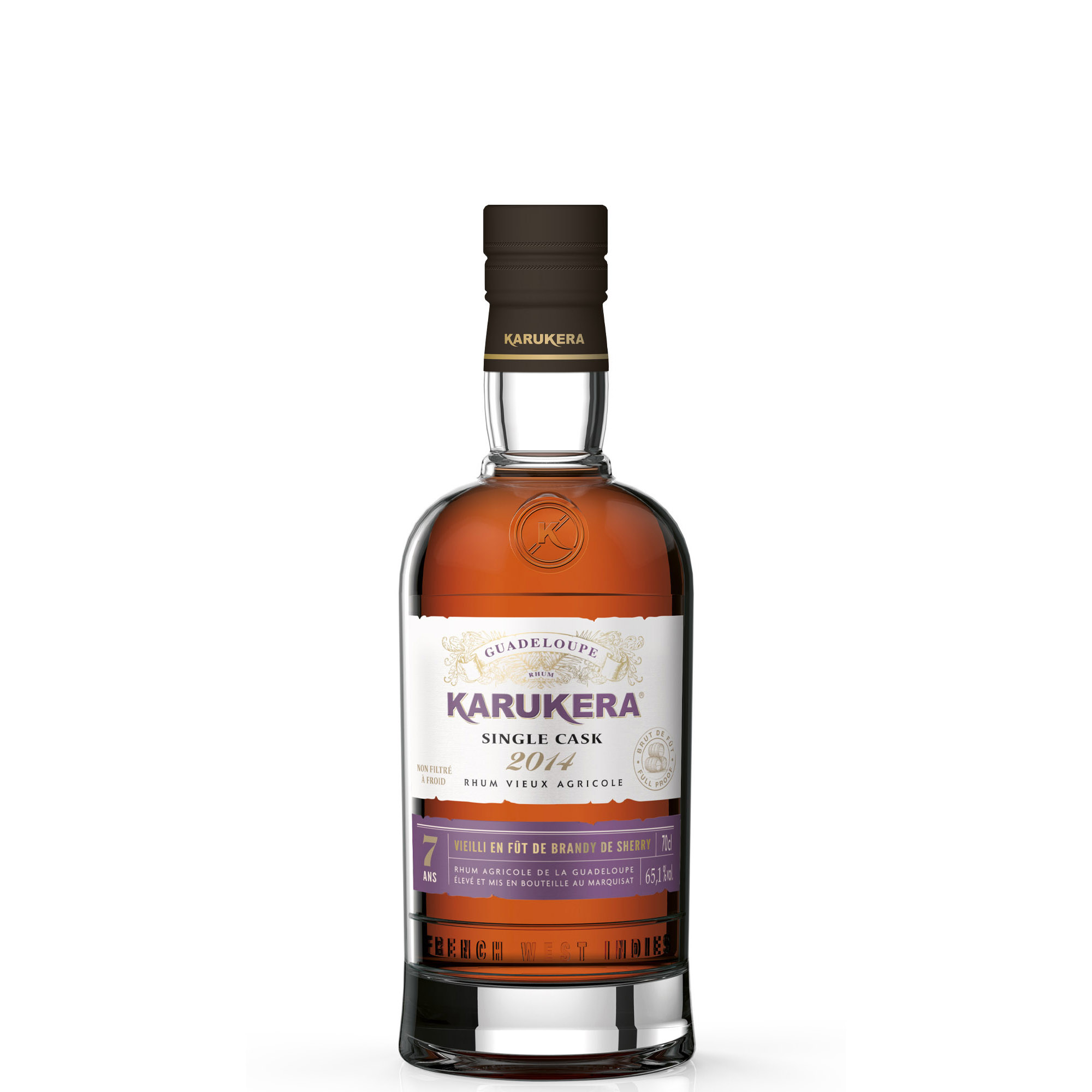 KARUKERA 2014 SINGLE CASK XERES “BRUT DE FUT” 65,1° 70cl