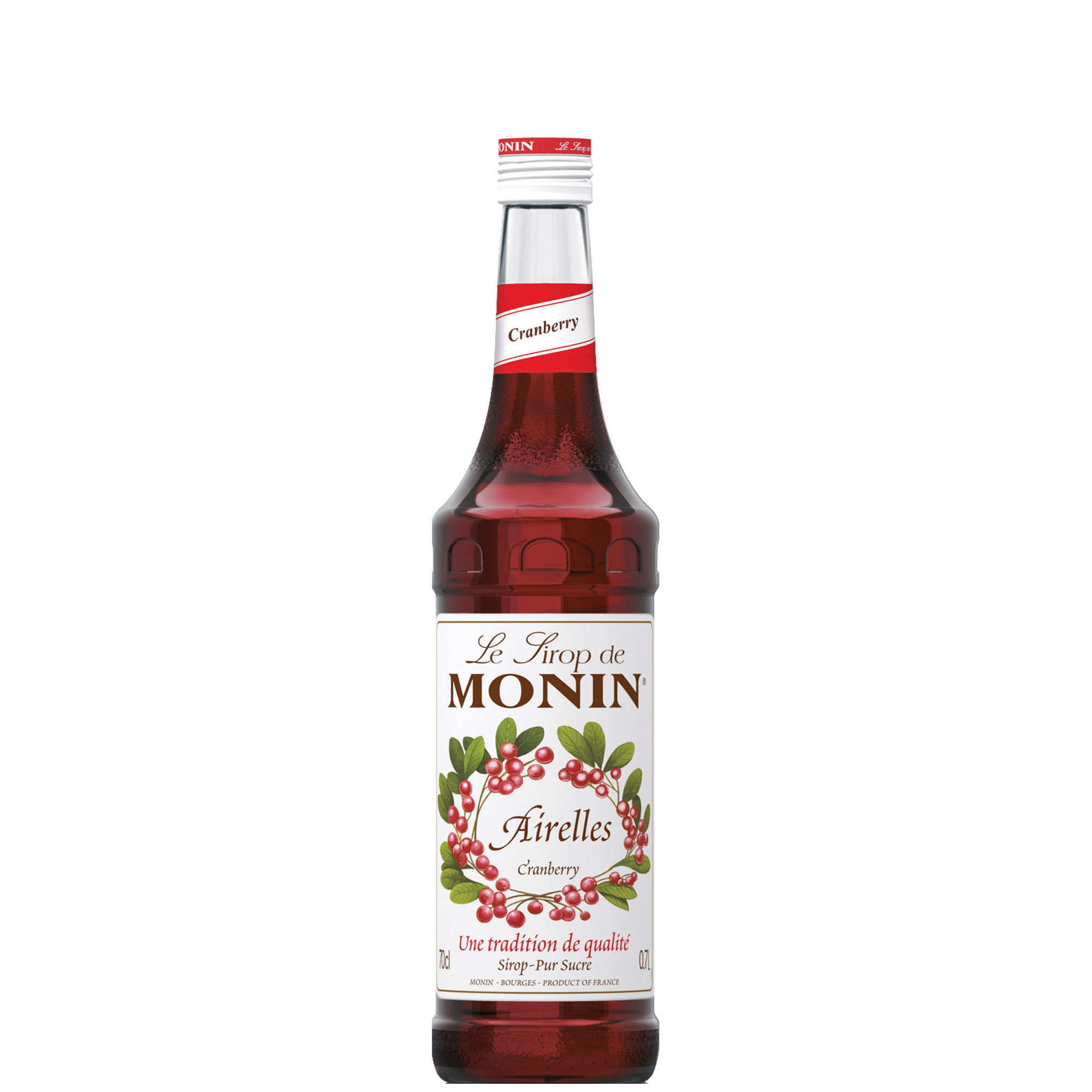 MONIN SCIROPPO MIRTILLO ROSSO (CRANBERRY) CL 70