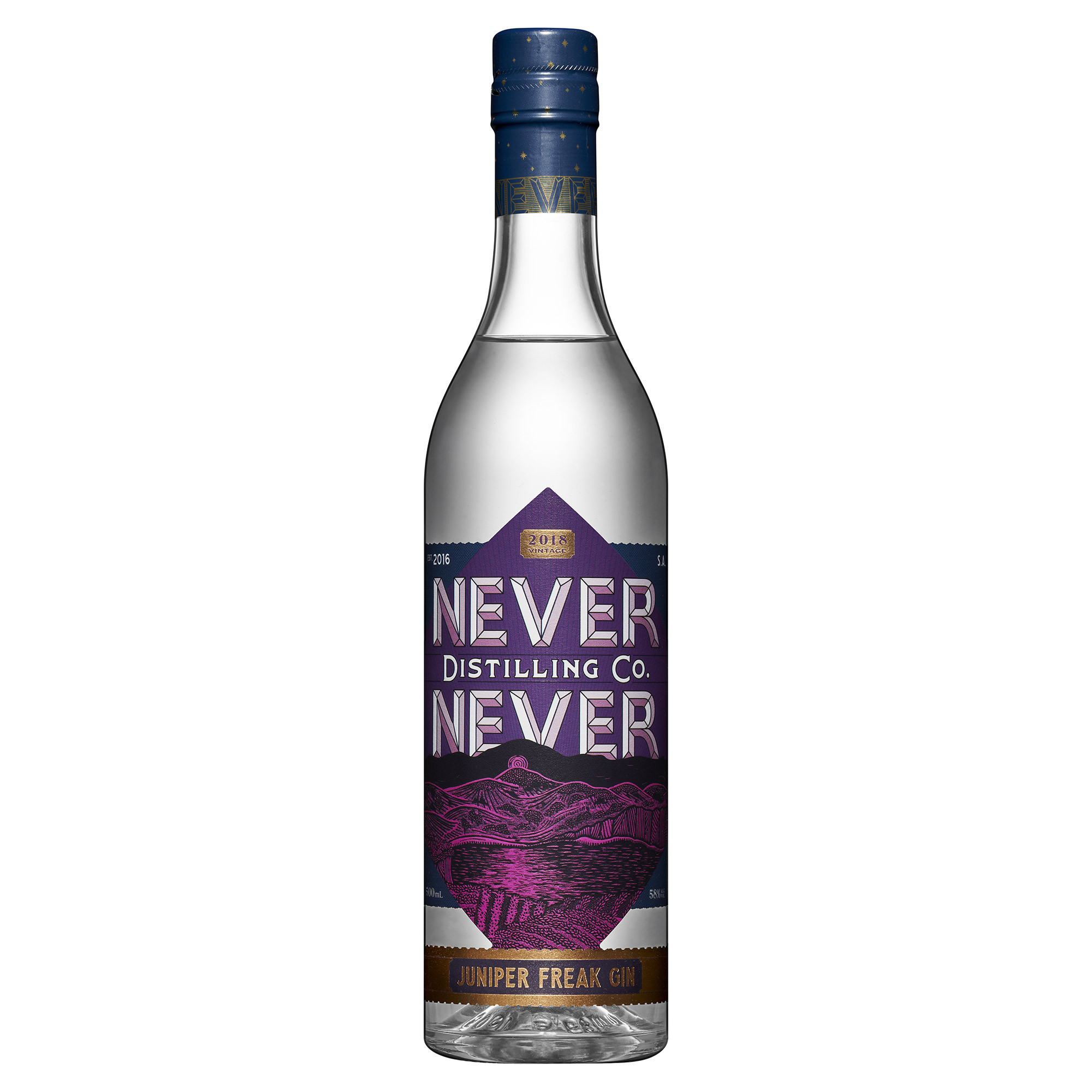 NEVER NEVER JUNIPER FREAK GIN 58° CL 50