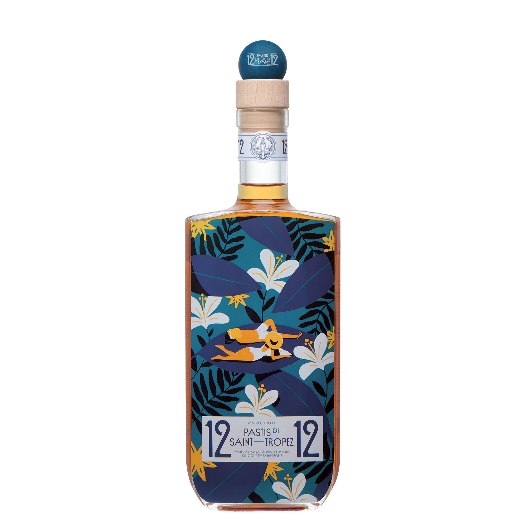 PASTIS DE SAINT TROPEZ JARDIN 45° cl 70