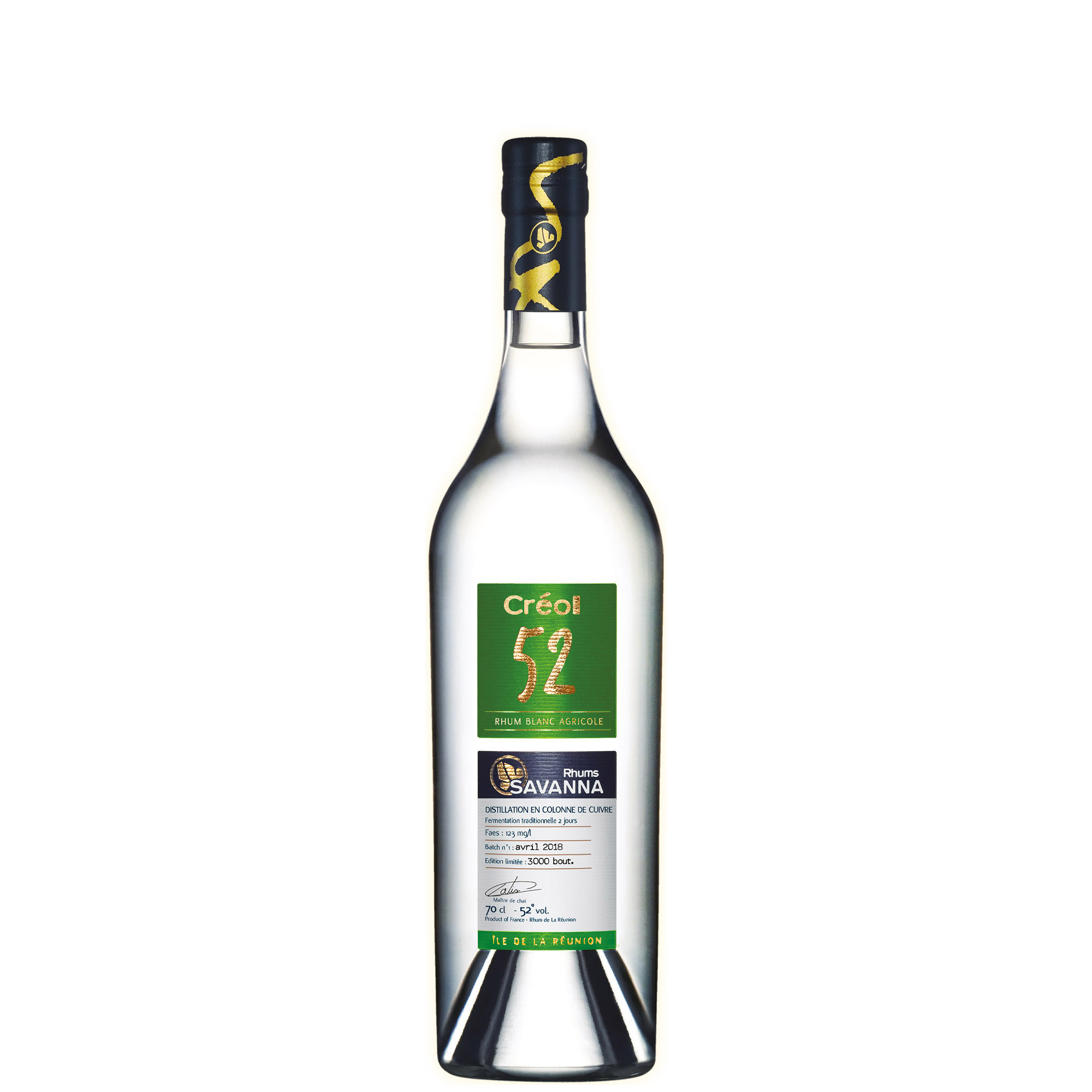 SAVANNA AGRICOLE CREOLE 52° cl 70