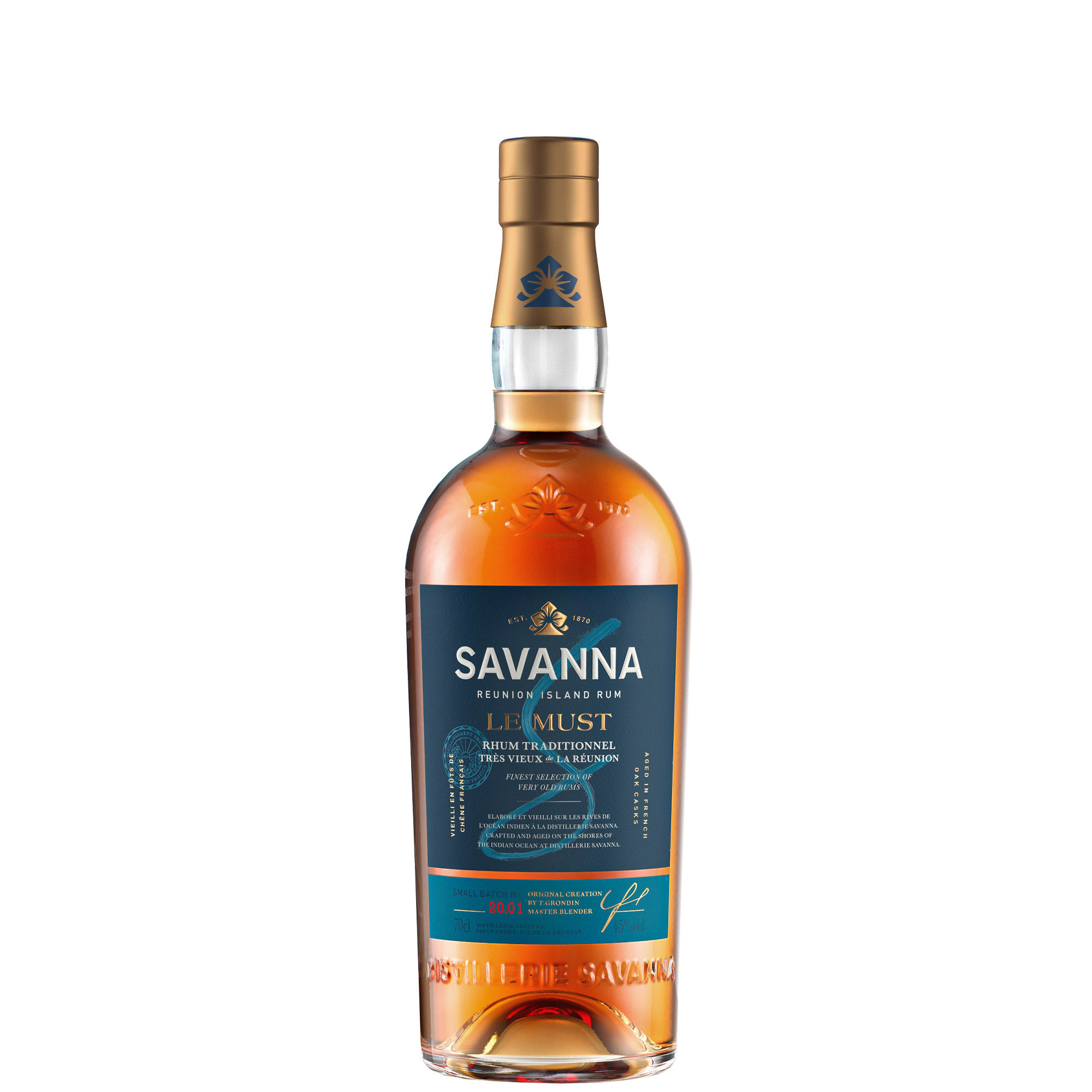 SAVANNA TRADITIONNEL TRES VIEUX LE MUST 45&deg; CL 70 (NEW PACK 23)