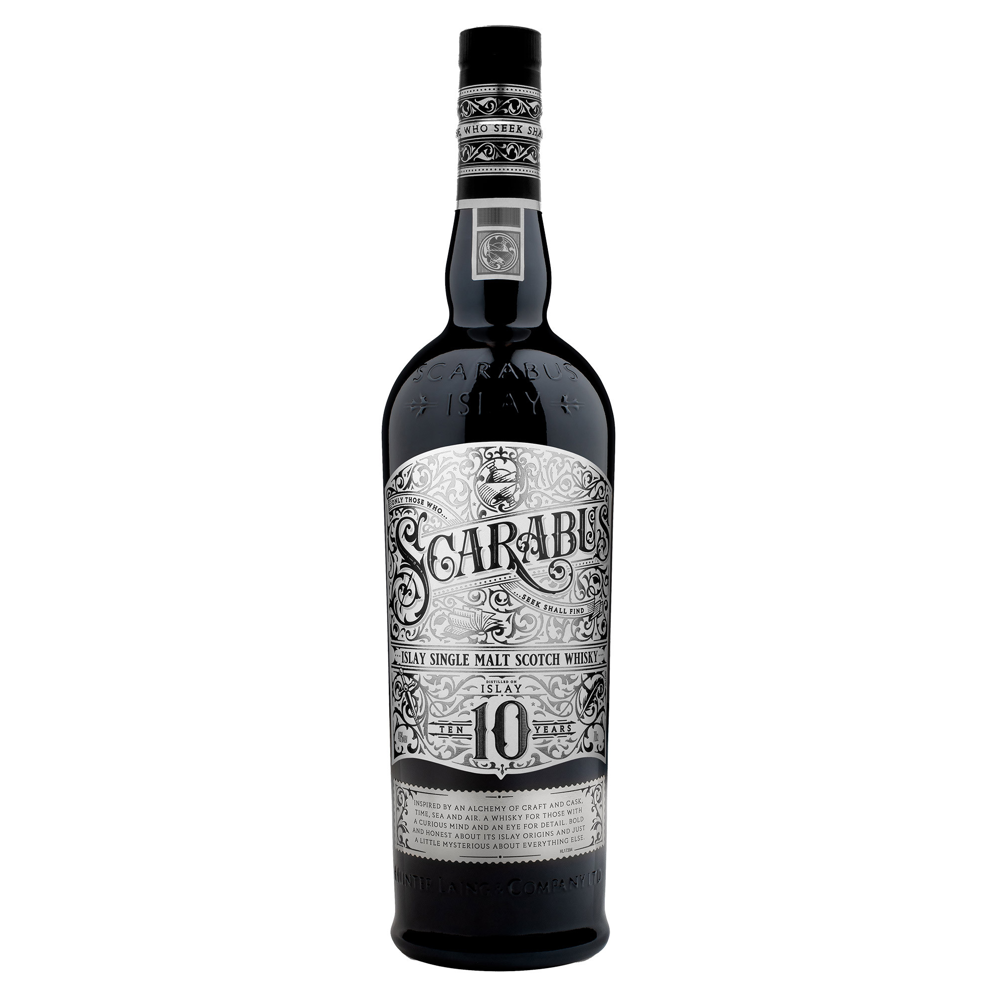 SCARABUS 10YO ISLAY SINGLE MALT SCOTCH WHISKY 46° CL70