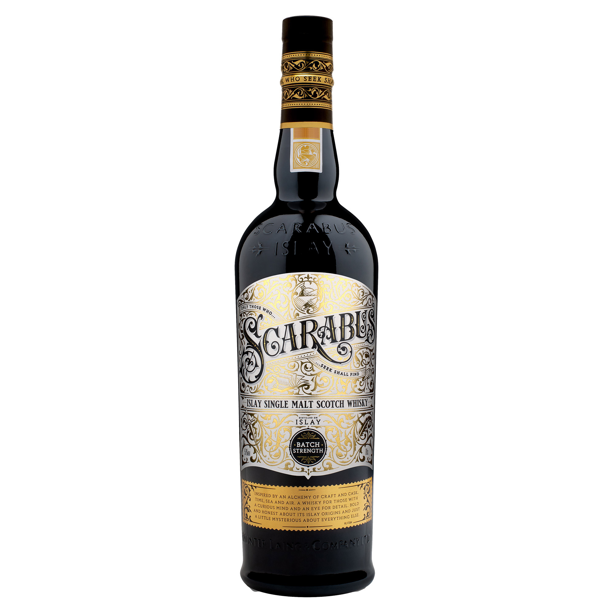 SCARABUS BATCH STRENGHT ISLAY SINGLE MALT SCOTCH WHISKY 57° CL70