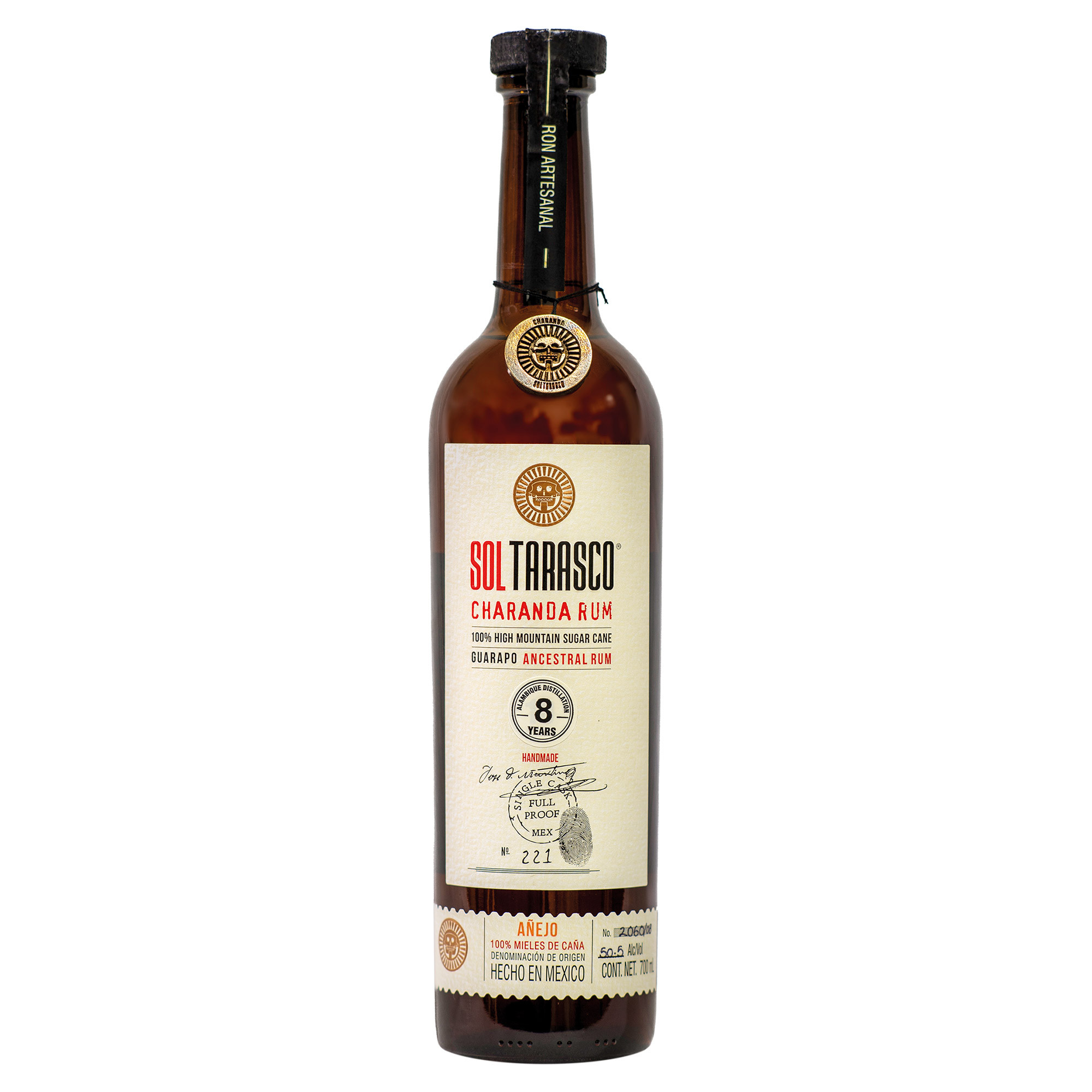 SOL TARASCO 8YO FULL PROOF 50,50° CL 70