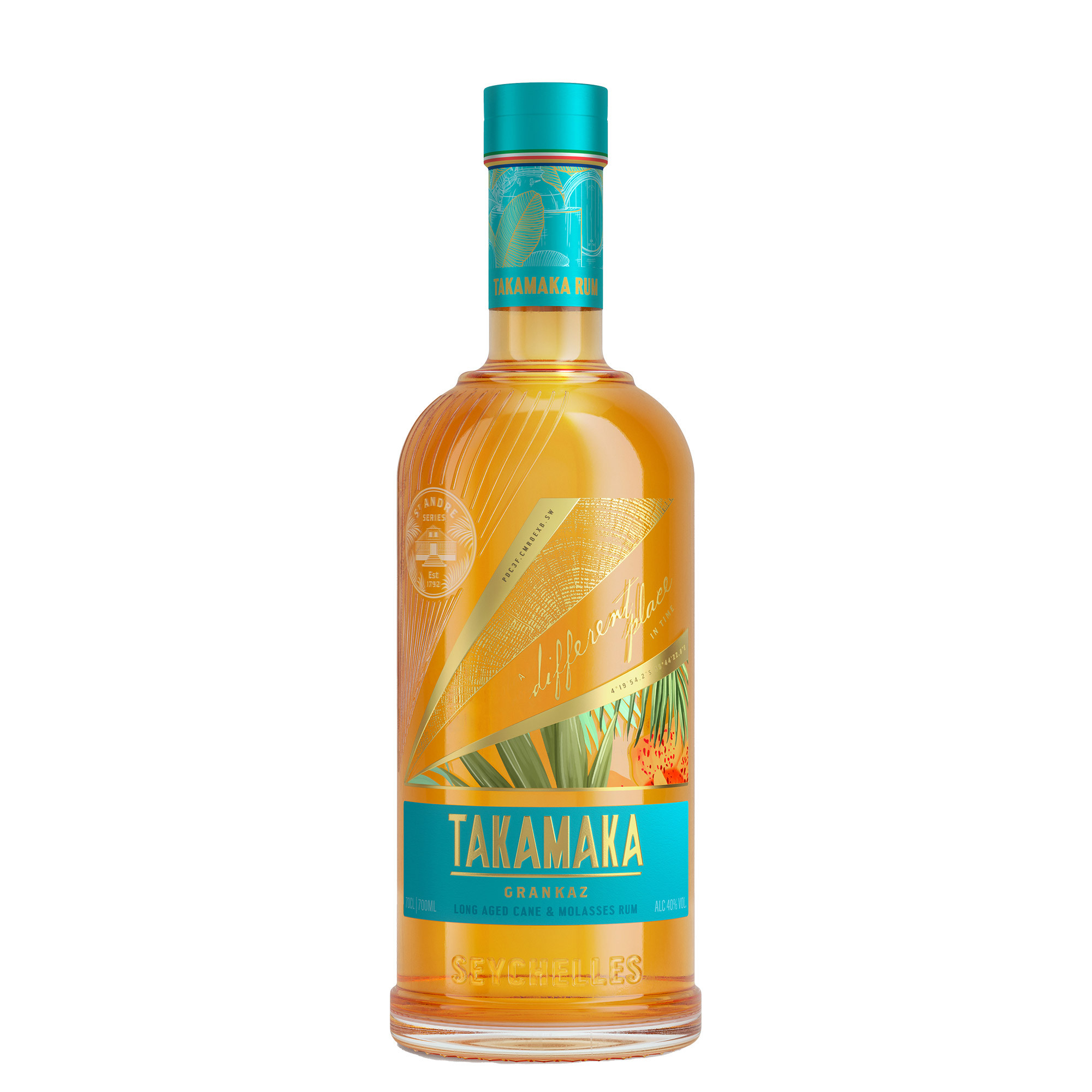 TAKAMAKA GRANKAZ RUM 45,1° CL 70