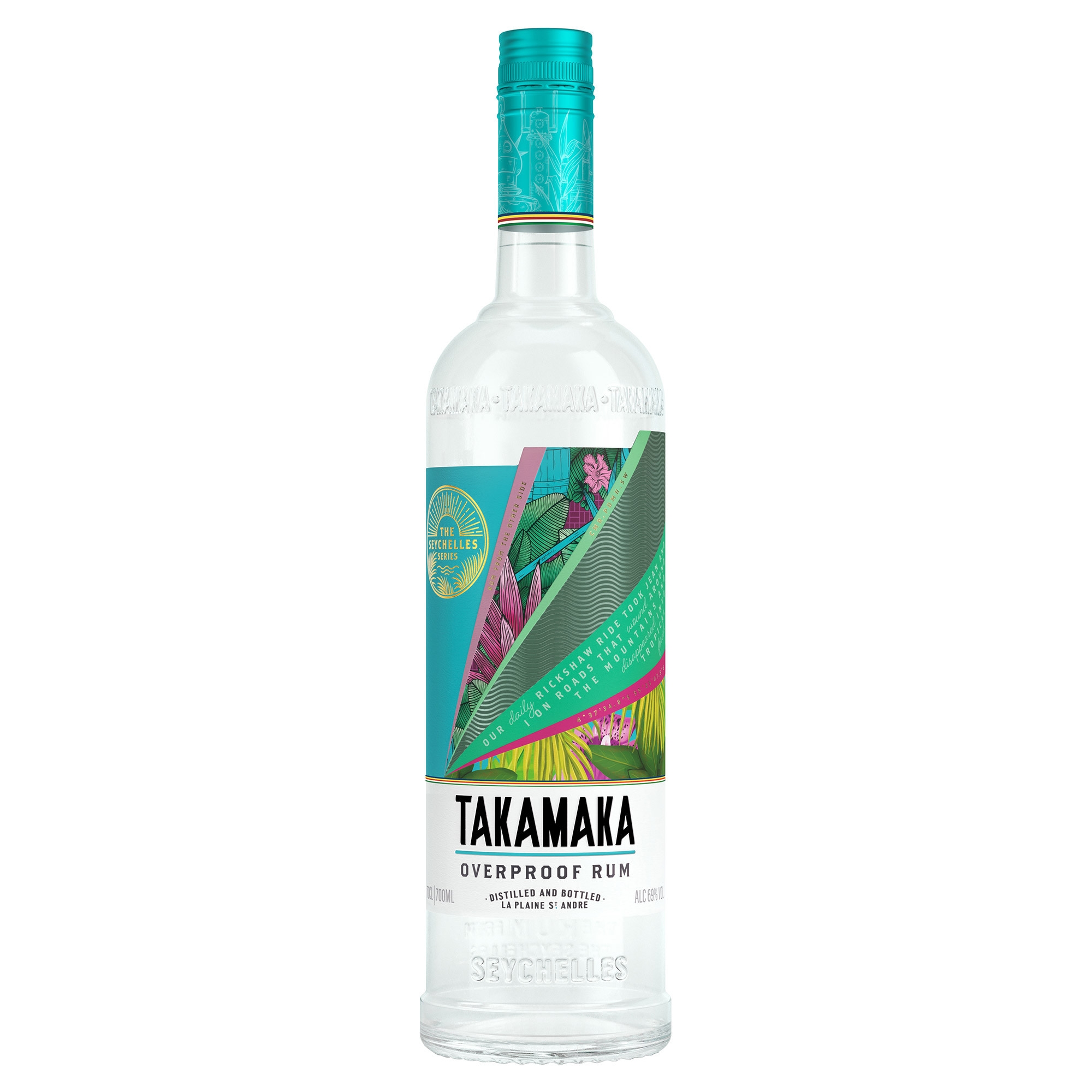 TAKAMAKA OVERPROOF RUM 69° CL 70