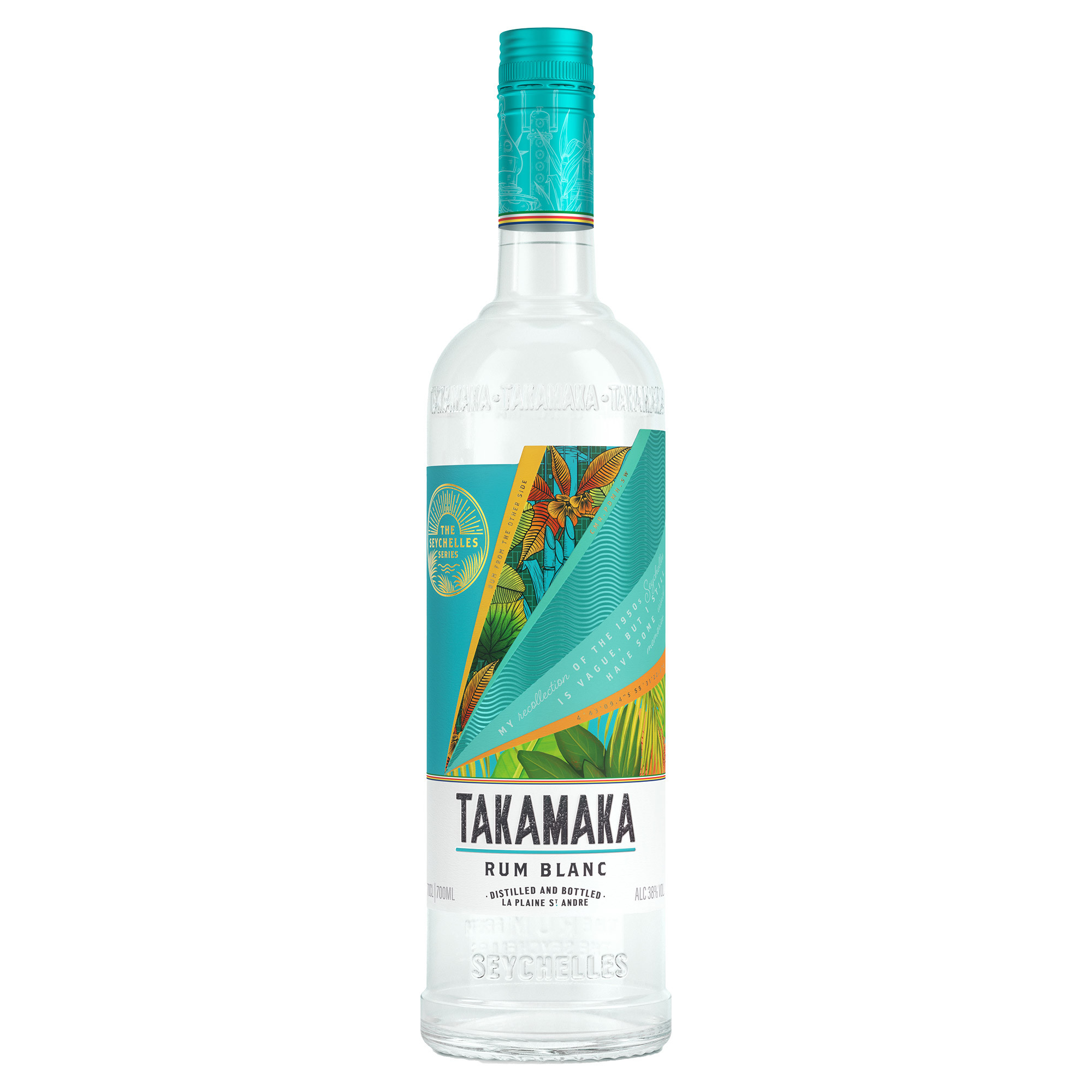 TAKAMAKA WHITE RUM 38° CL 70
