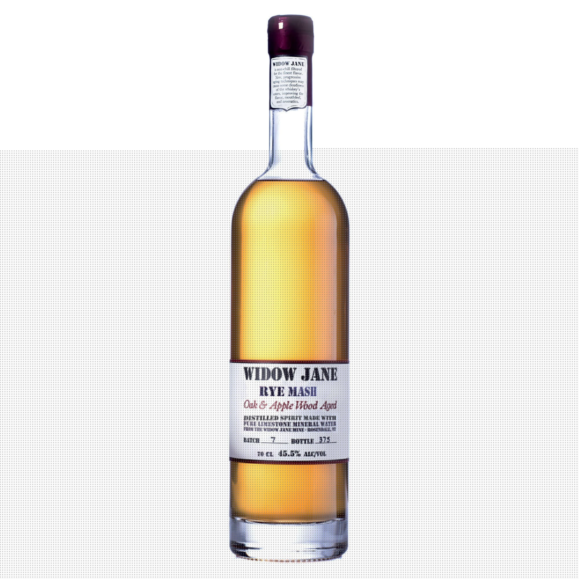 WIDOW JANE APPLEWOOD RYE 45,5° cl 70