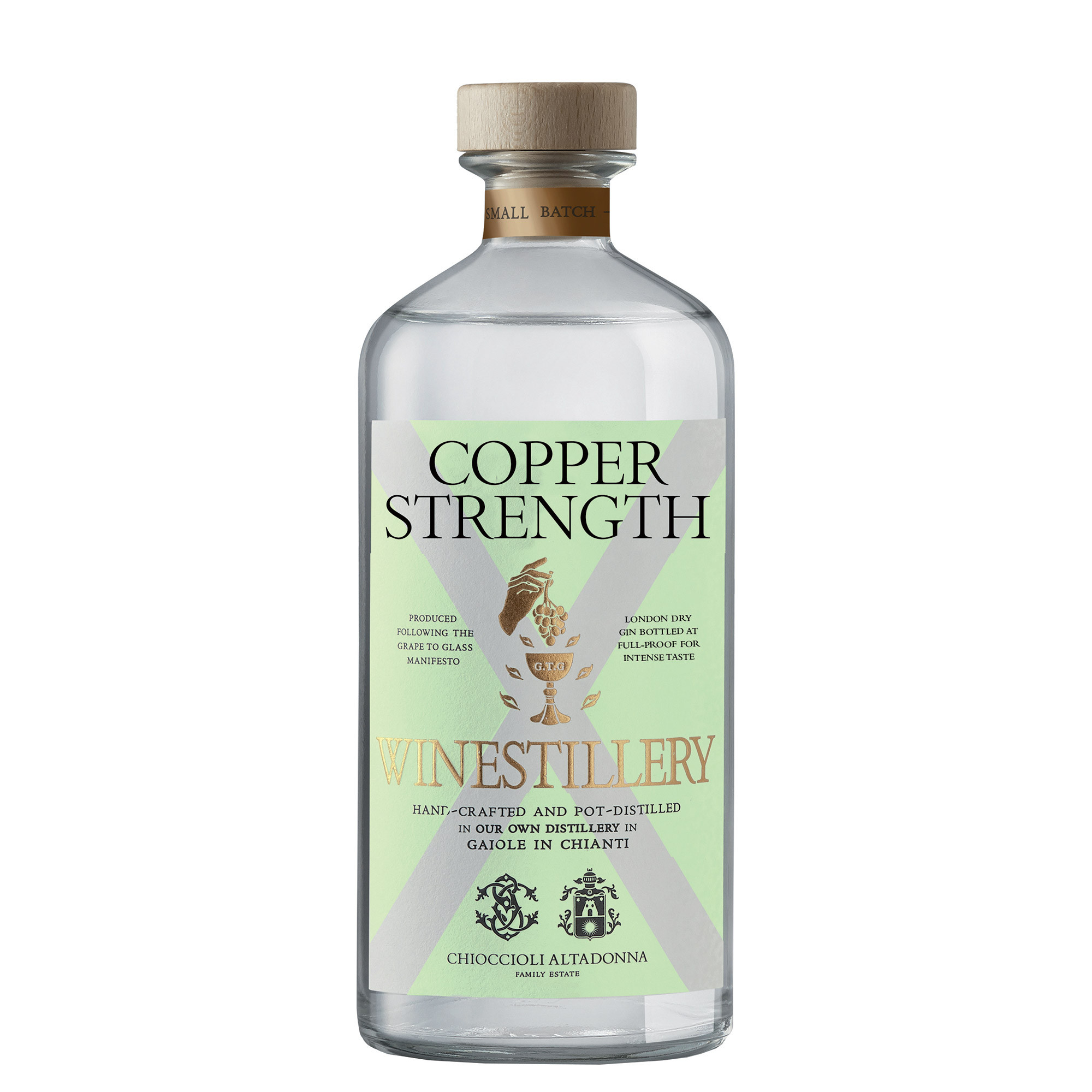 WINESTILLERY COPPER STREGHT AST. 70° cl 70