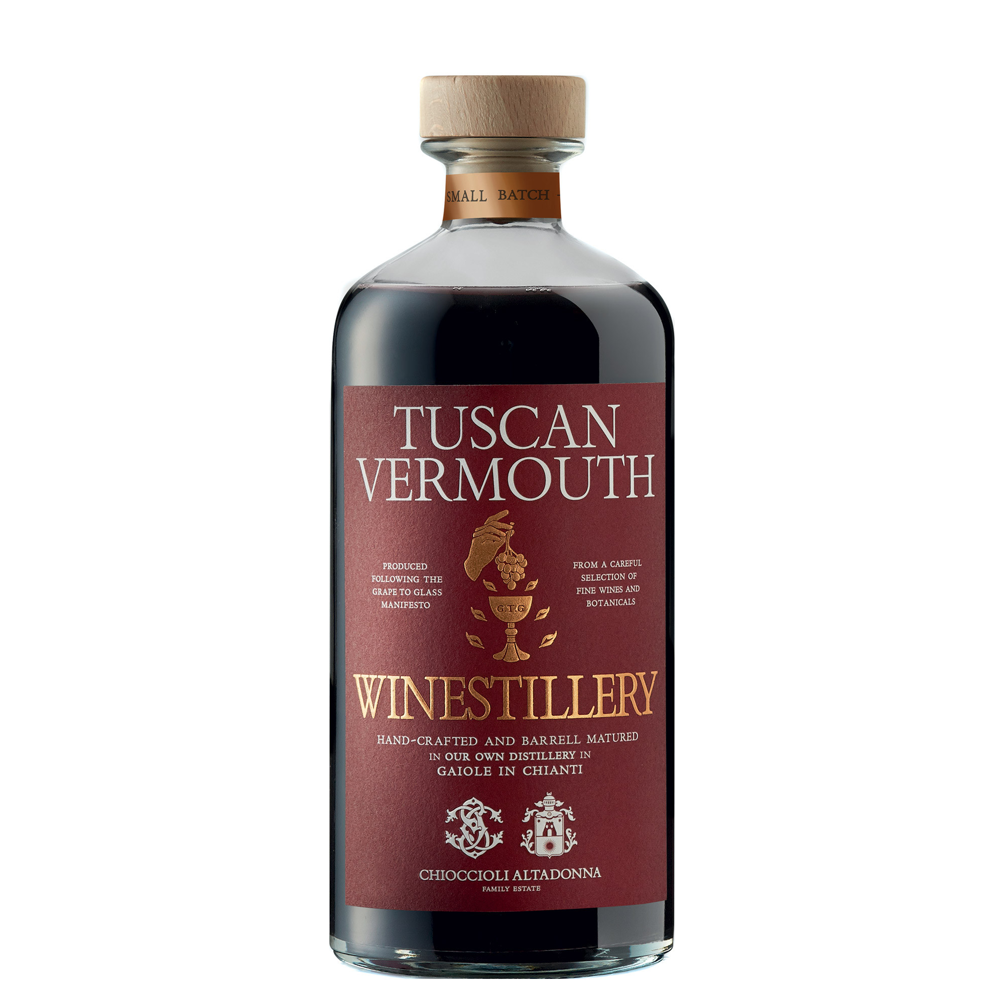 WINESTILLERY TUSCAN VERMOUTH AST. 18&deg; cl 75