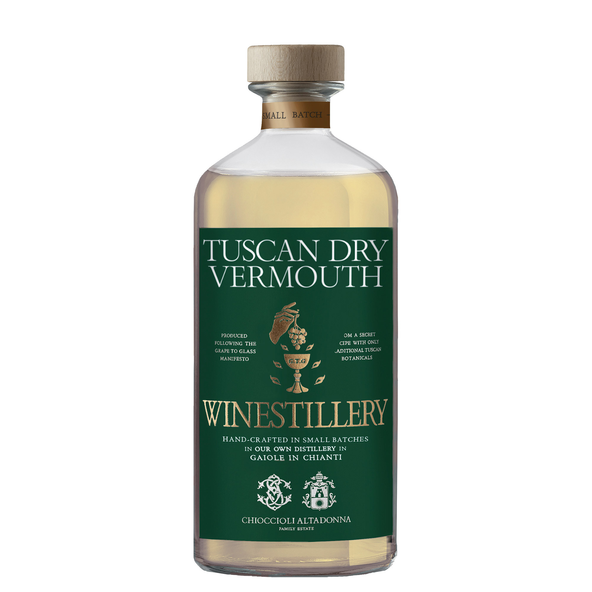 WINESTILLERY VERMOUTH DRY AST. 18&deg; cl 75