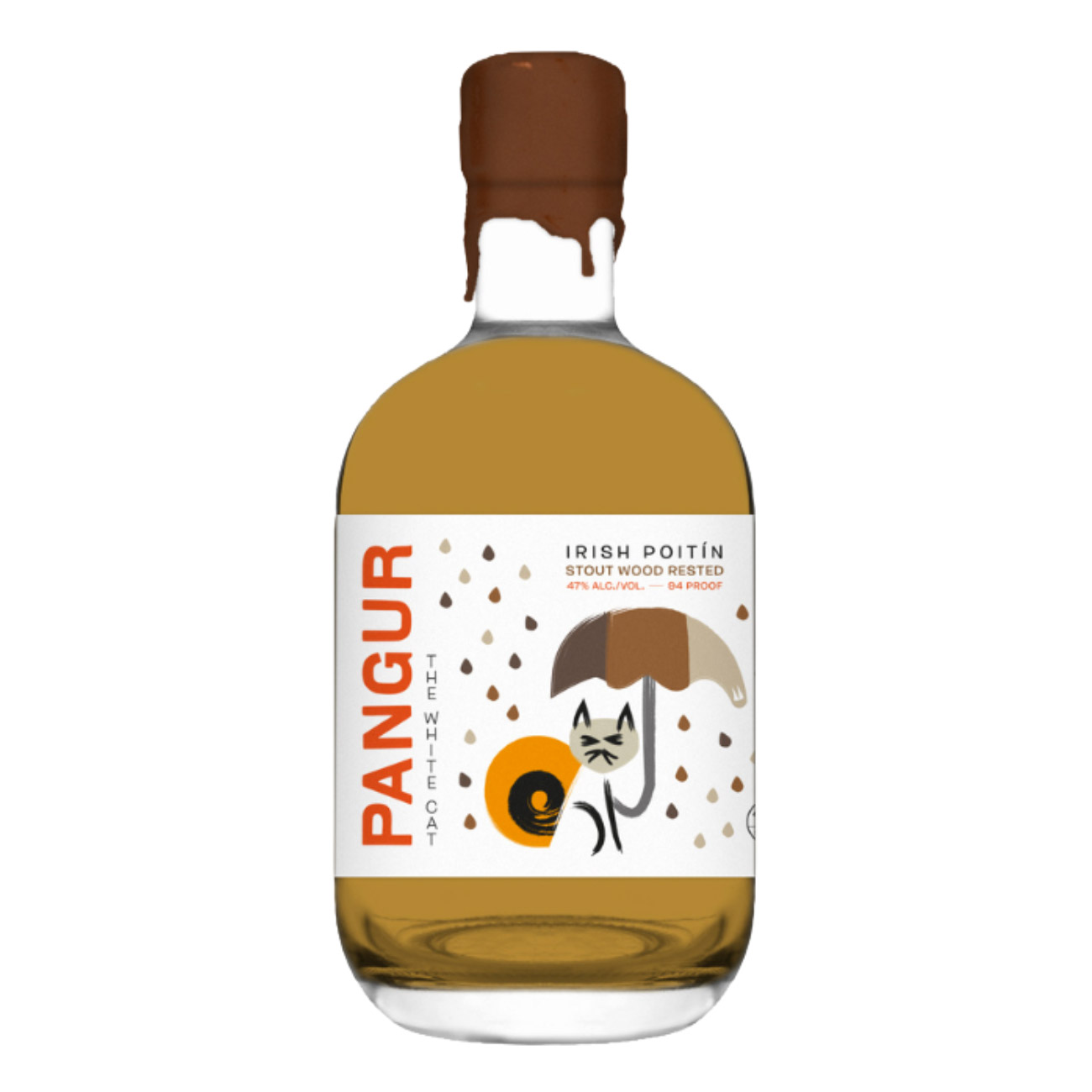 Killowen Pangur Poitin Stout &ndash; 47%  &ndash; 50cl