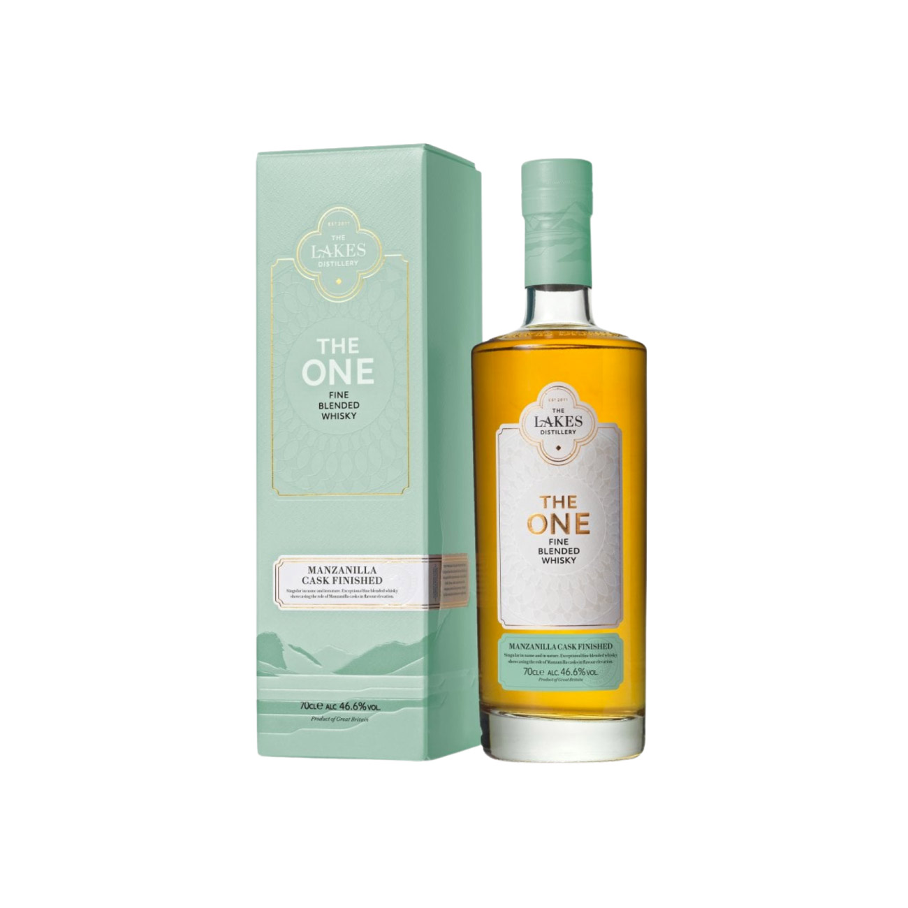LAKES THE ONE – MANZANILLA CASK FINISH – 46,6°  – 70 C
