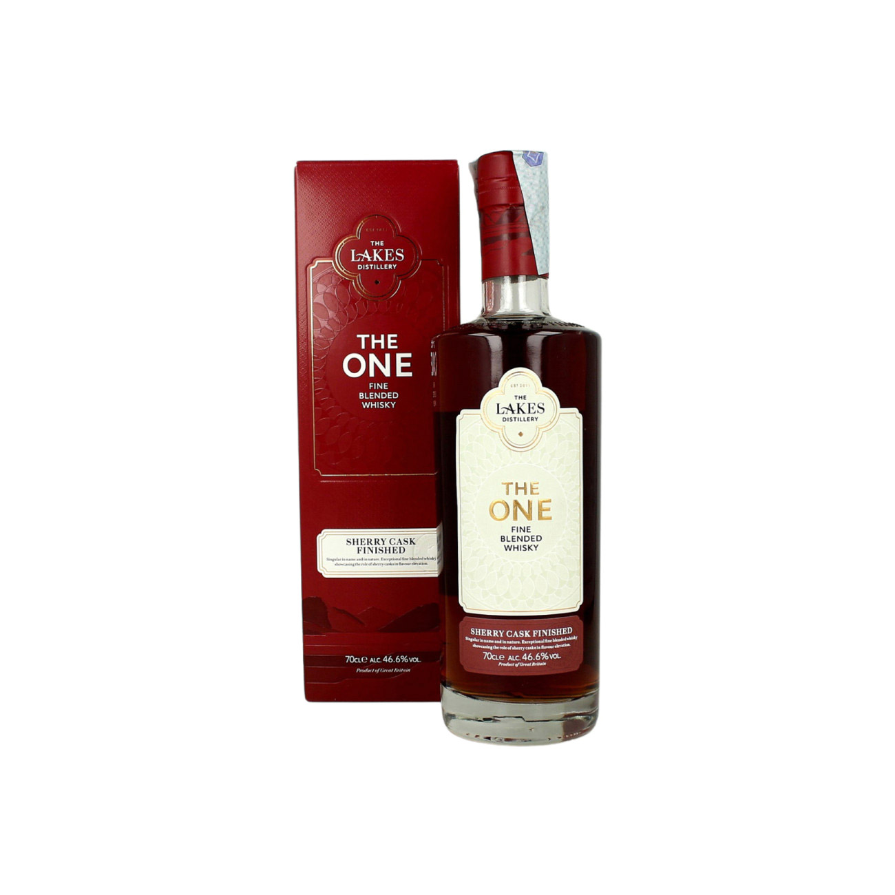 LAKES THE ONE – SHERRY CASK FINISH – 46,6° – 70 C