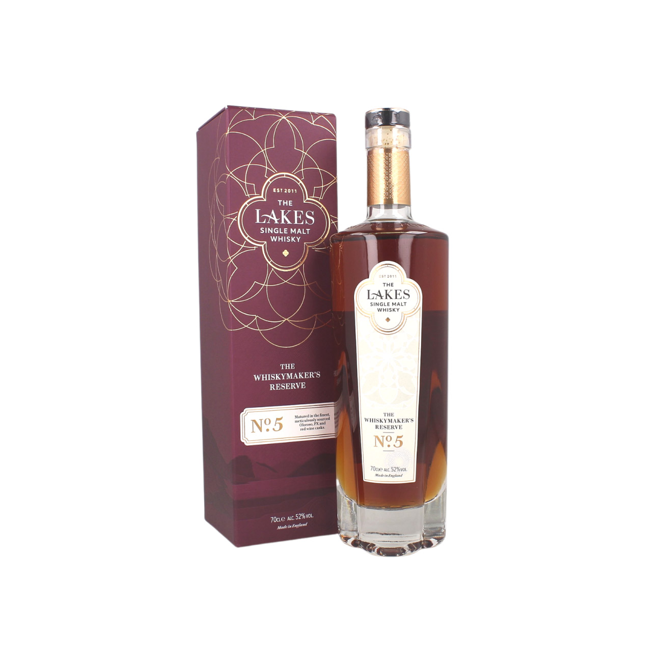 Lakes Whiskymaker’s Reserve #5 – 52% -70 cl