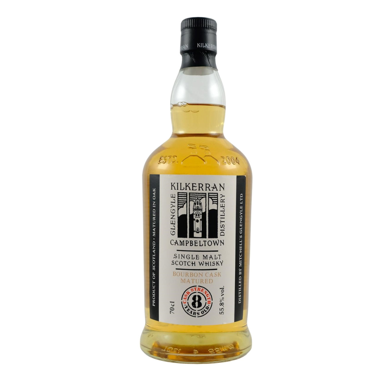 Kilkerran 8 YO Cask Strength Bourbon