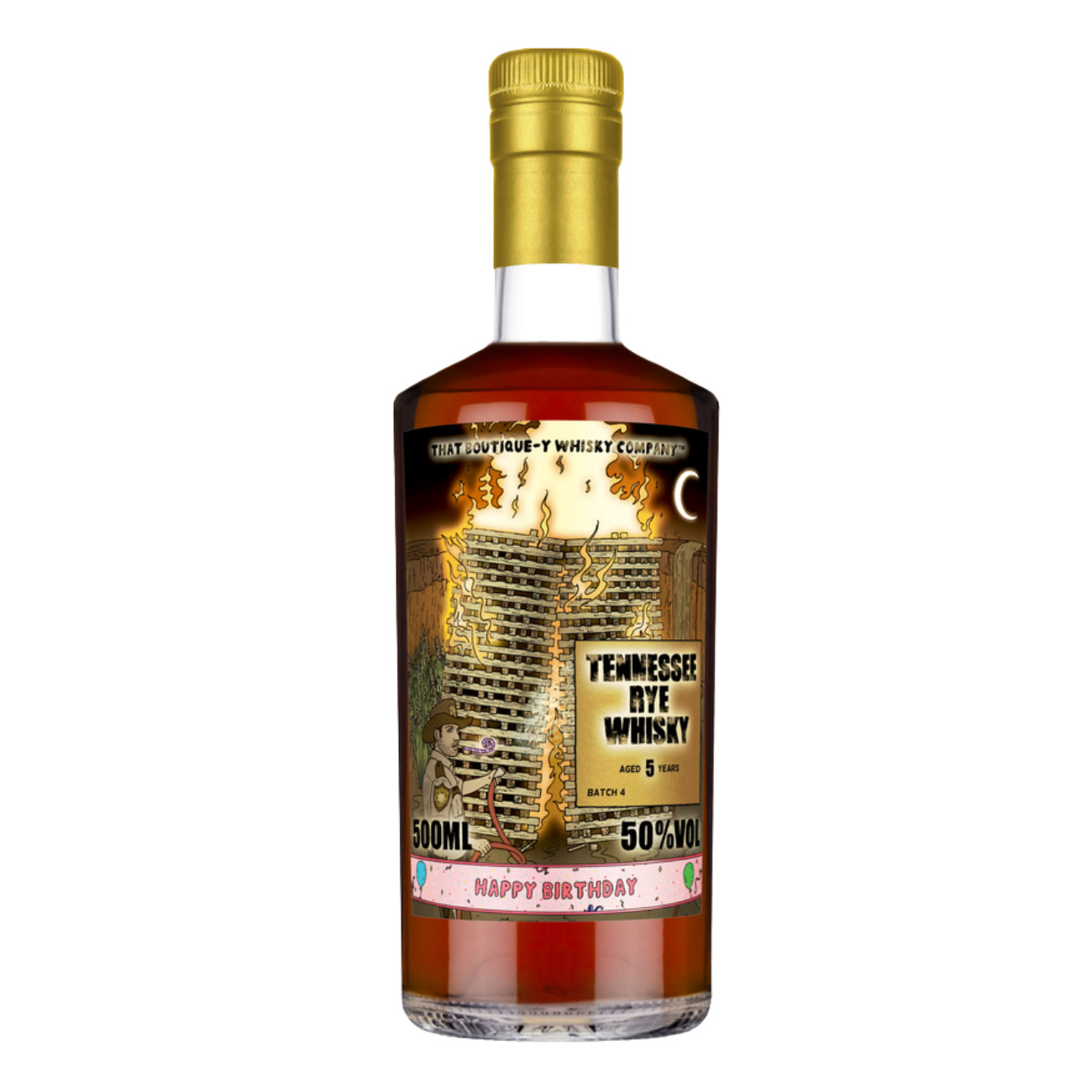 Tennessee Rye Whisky Batch 4 – 5 yo