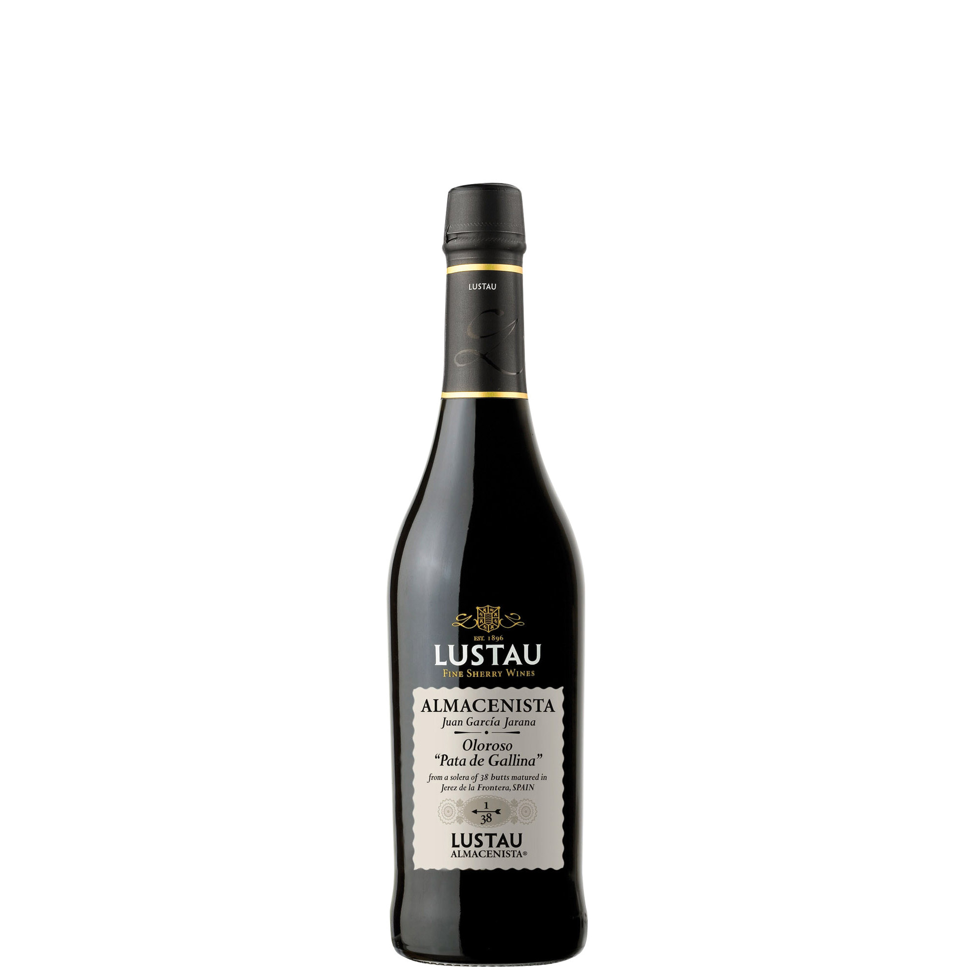 LUSTAU ALMACENISTA OLOROSO PATA DE GALLINA JUAN GARCIA JARANA 1/38