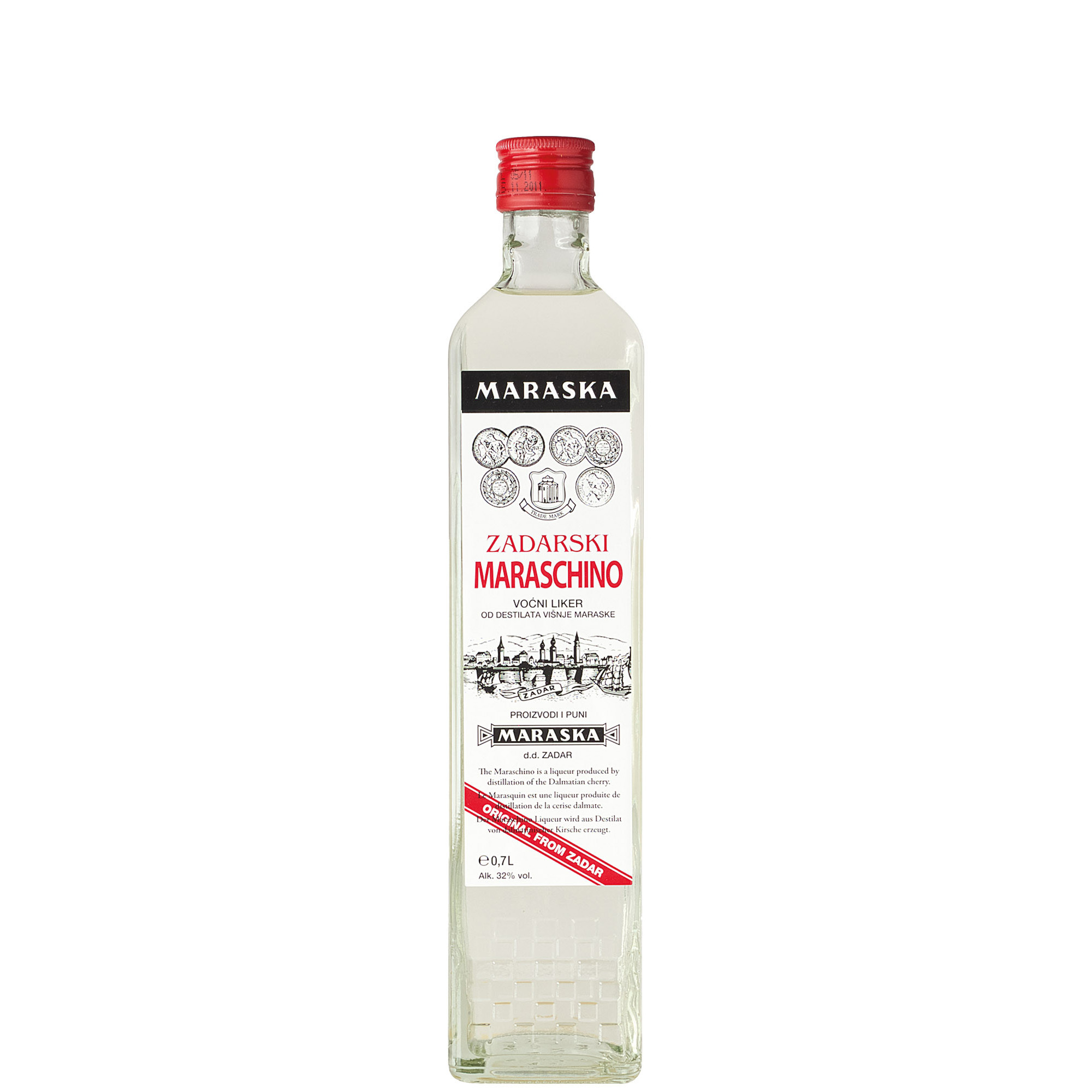 MARASCHINO LIQUEUR 32%, JADRAN BOTTLE
