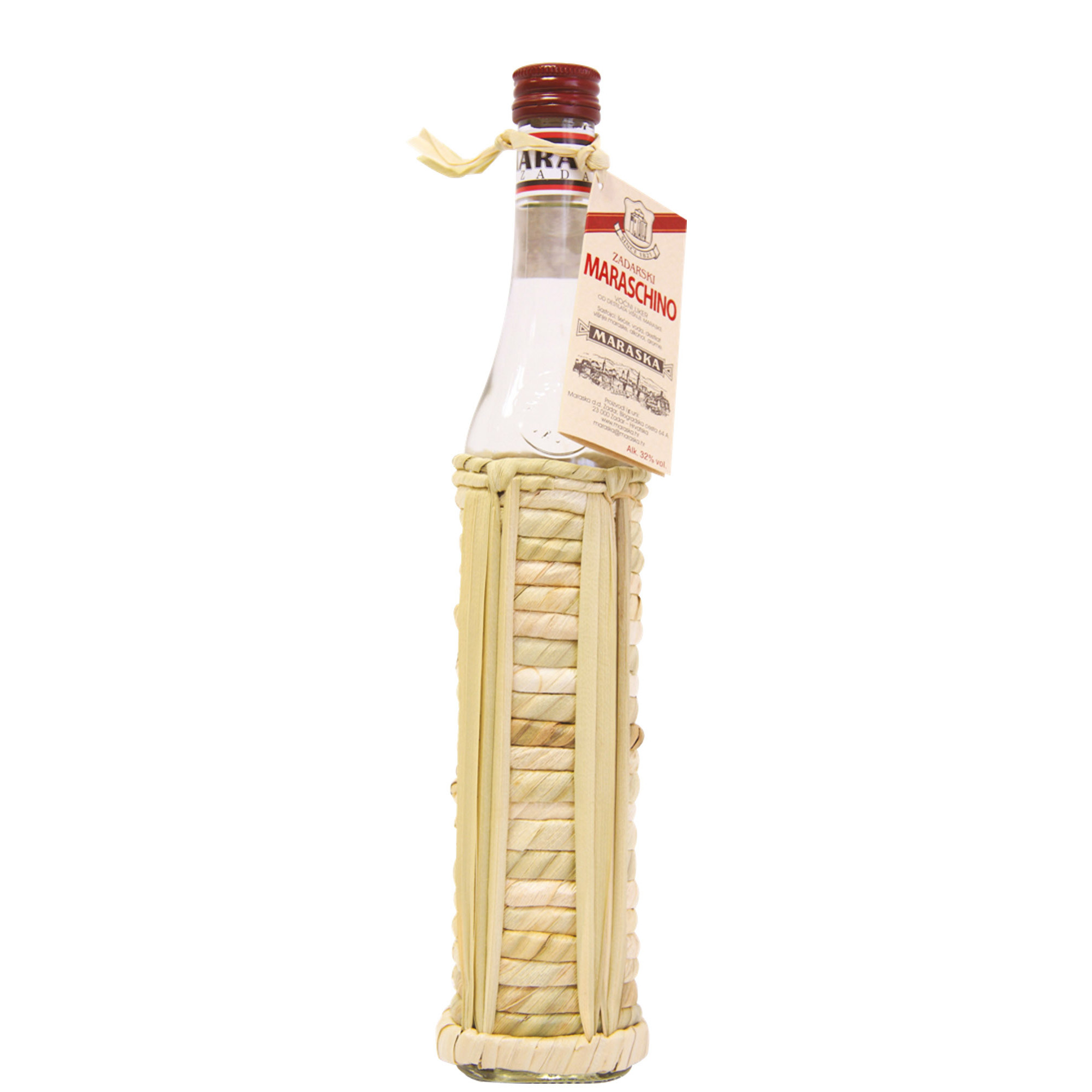 MARASCHINO LIQUEUR 32%, KNITTED BOTTLE