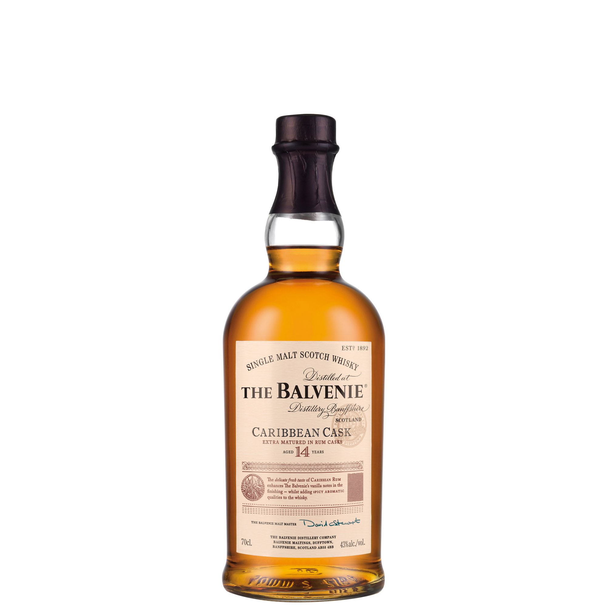 THE BALVENIE 14 YO CARIBBEAN CASK