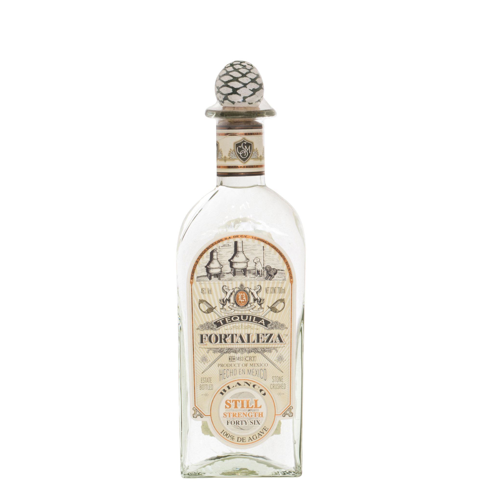 FORTALEZA TEQUILA BLANCO 46° cl 70