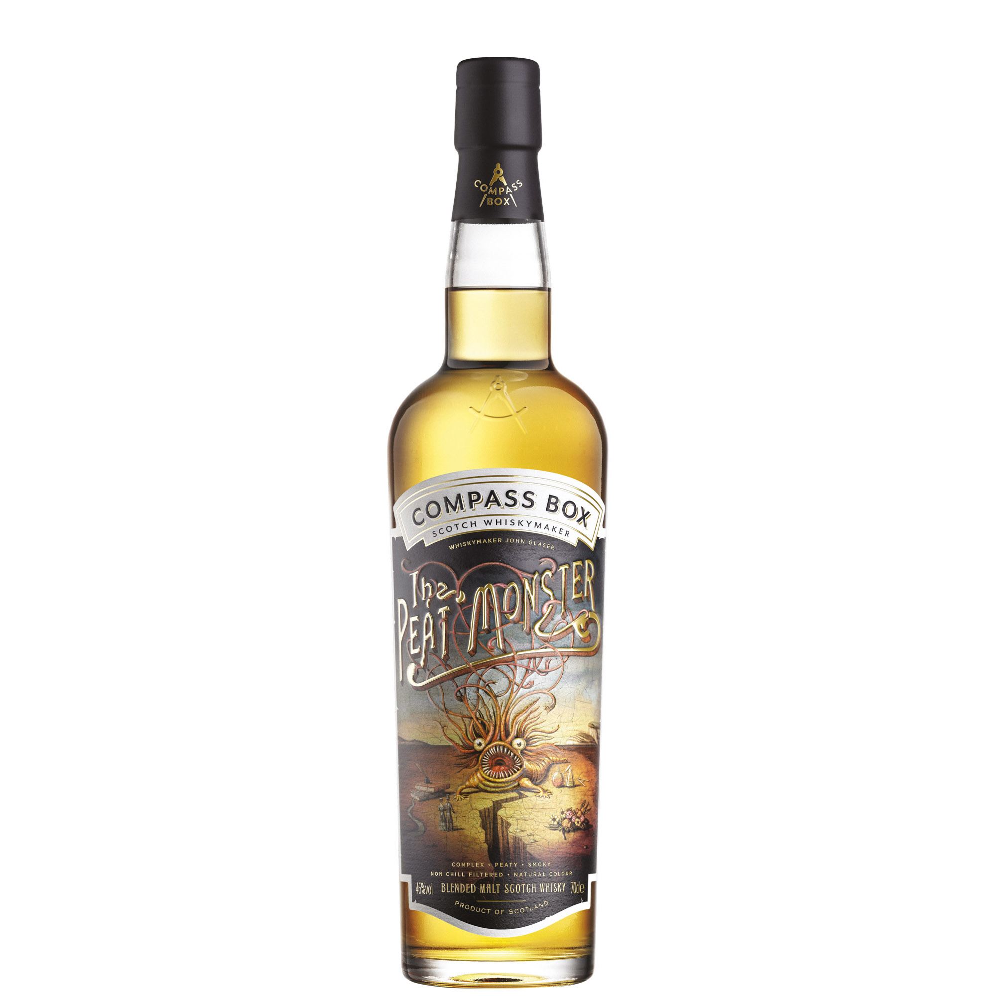 COMPASS BOX THE PEAT MONSTER 46° cl 70 PACK 2019