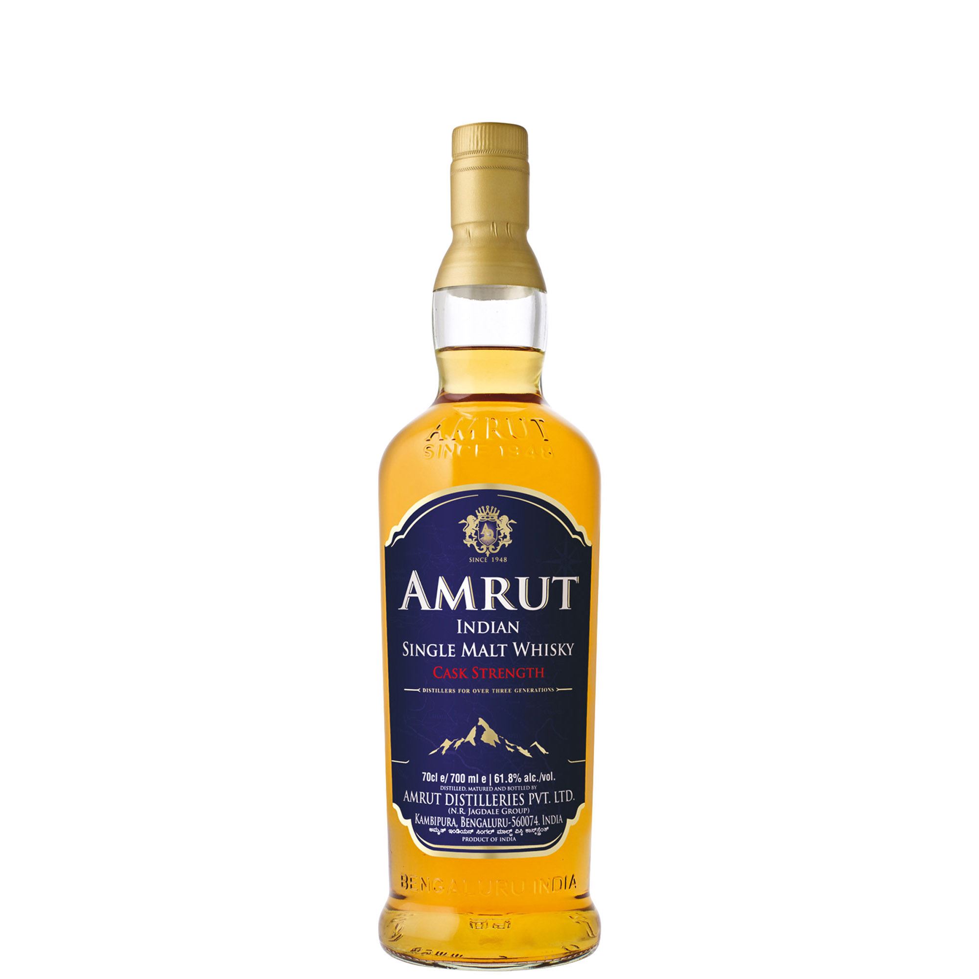 AMRUT CASK STRENGHT 61,8&deg; CL 70 PACK 2018